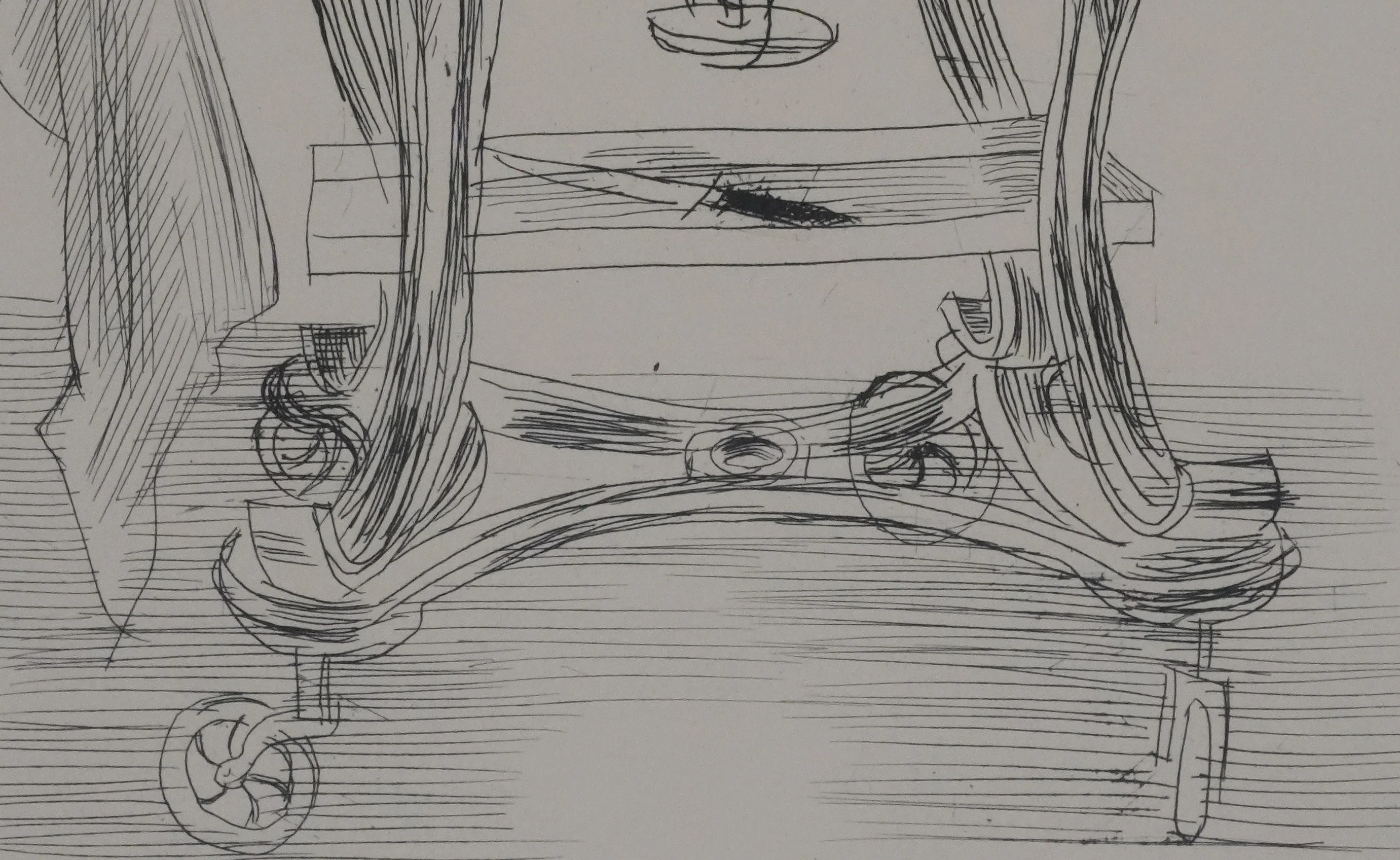 Raoul DUFY : La cuisine, Le dîner servi, Gravure originale - Image 4