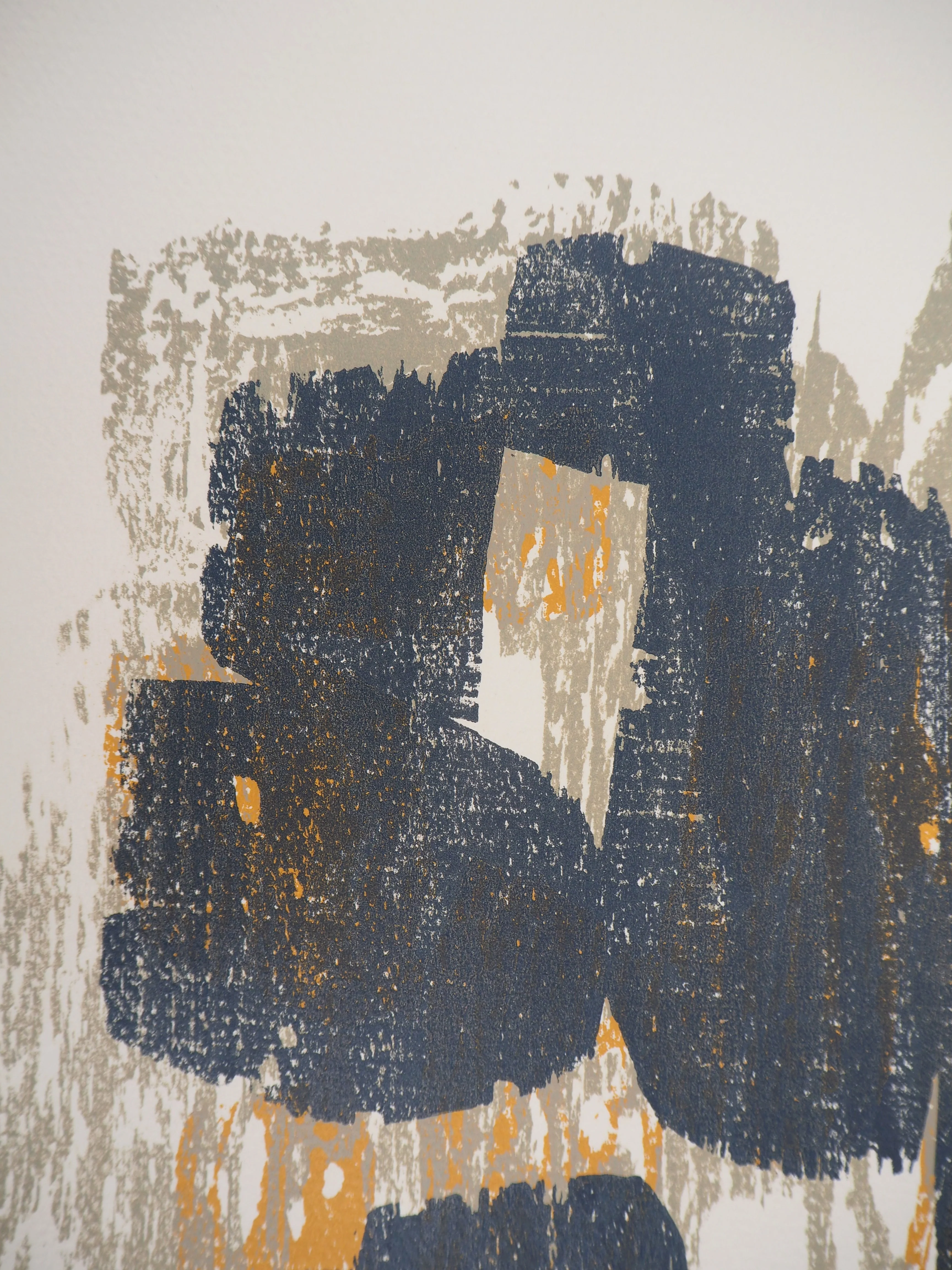 Raoul UBAC : Rythme, Gravure sur bois originale - Image 4