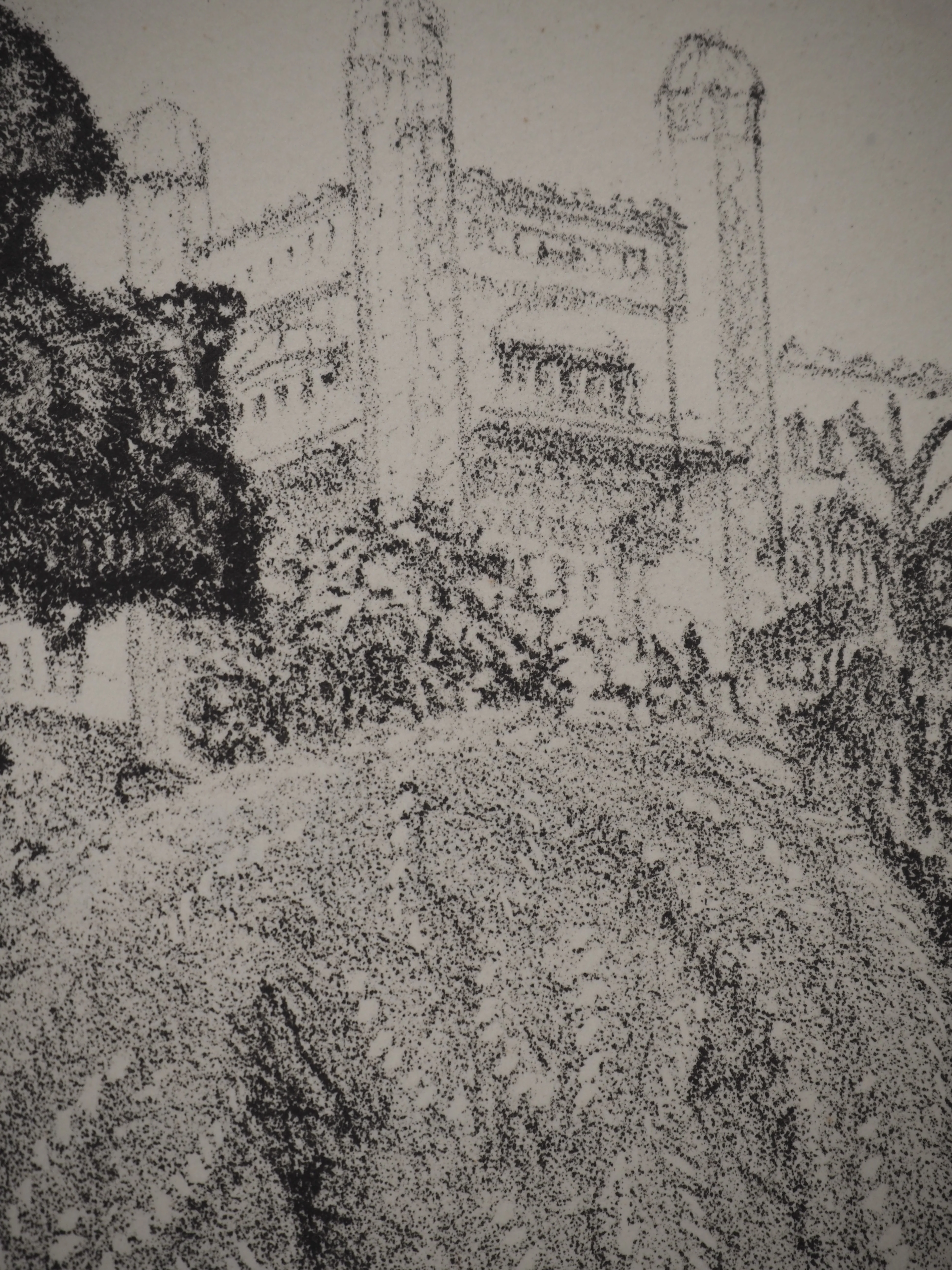 Raphaël DROUART : Le chat botté devant les troupes, Lithographie originale - Image 5
