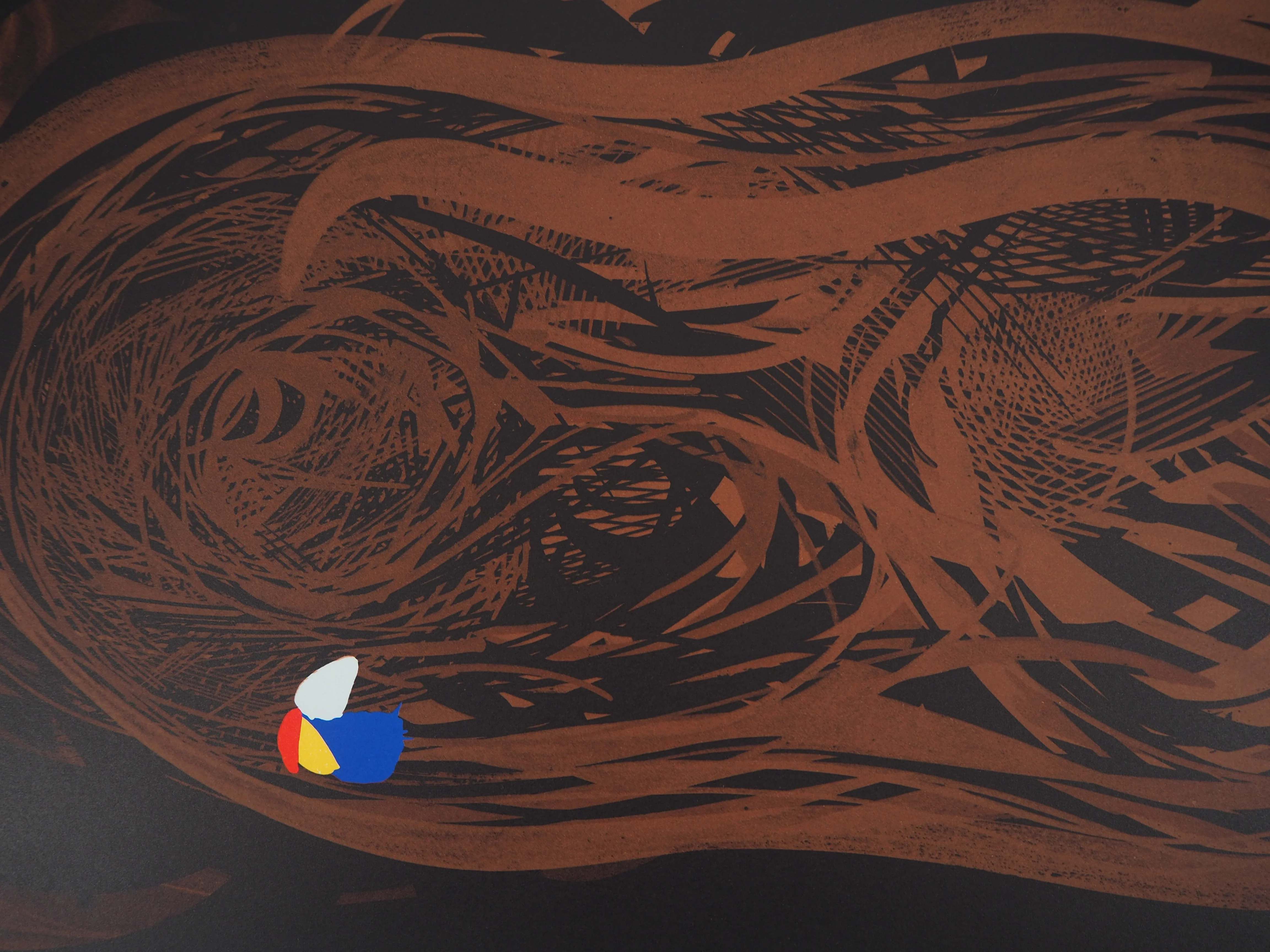 Raymond MORETTI : Emergence de la couleur, Lithographie originale signée - Image 3