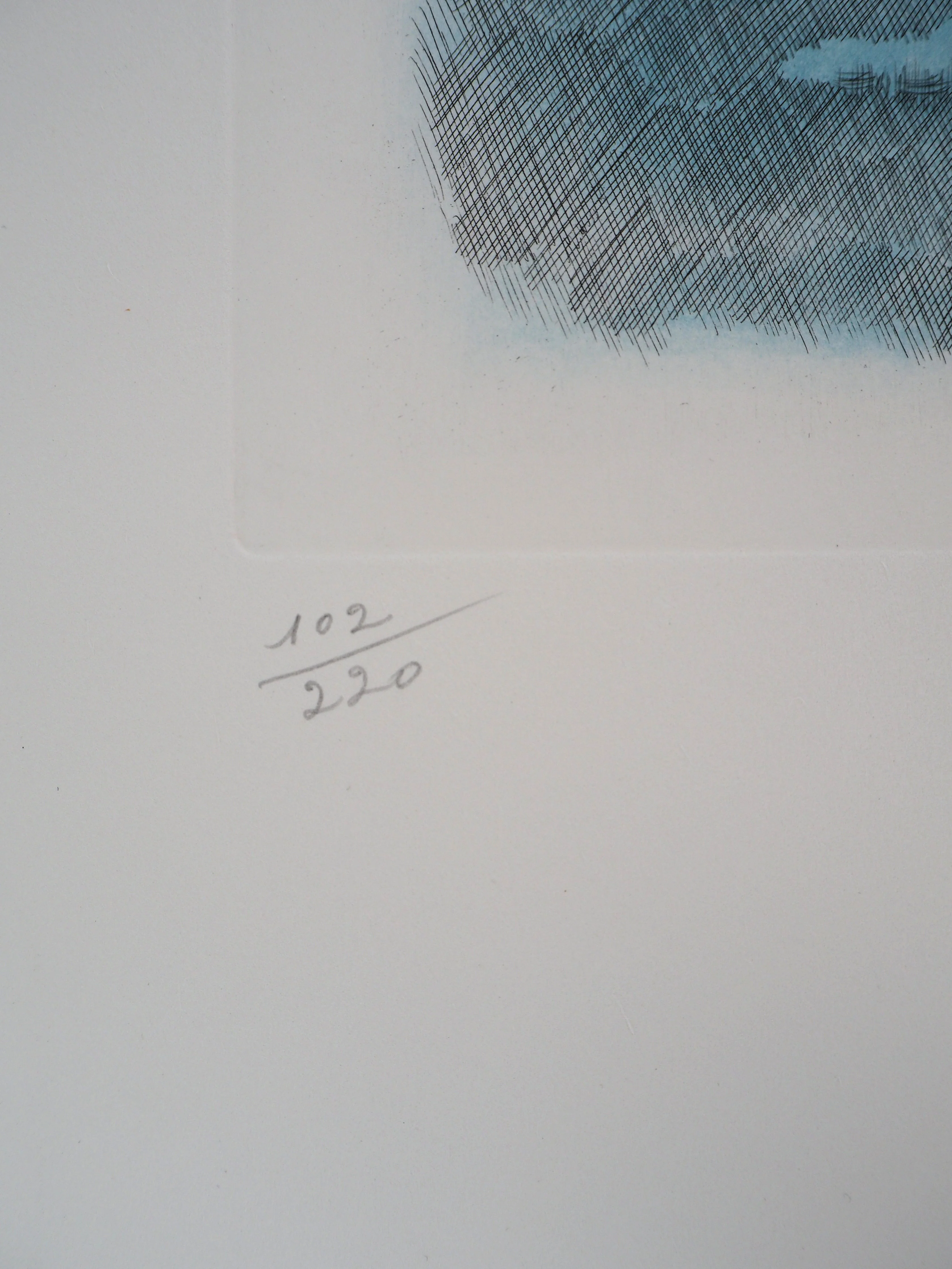 Raymond PEYNET : Zodiaque, le Verseau, Gravure originale signée - Image 7