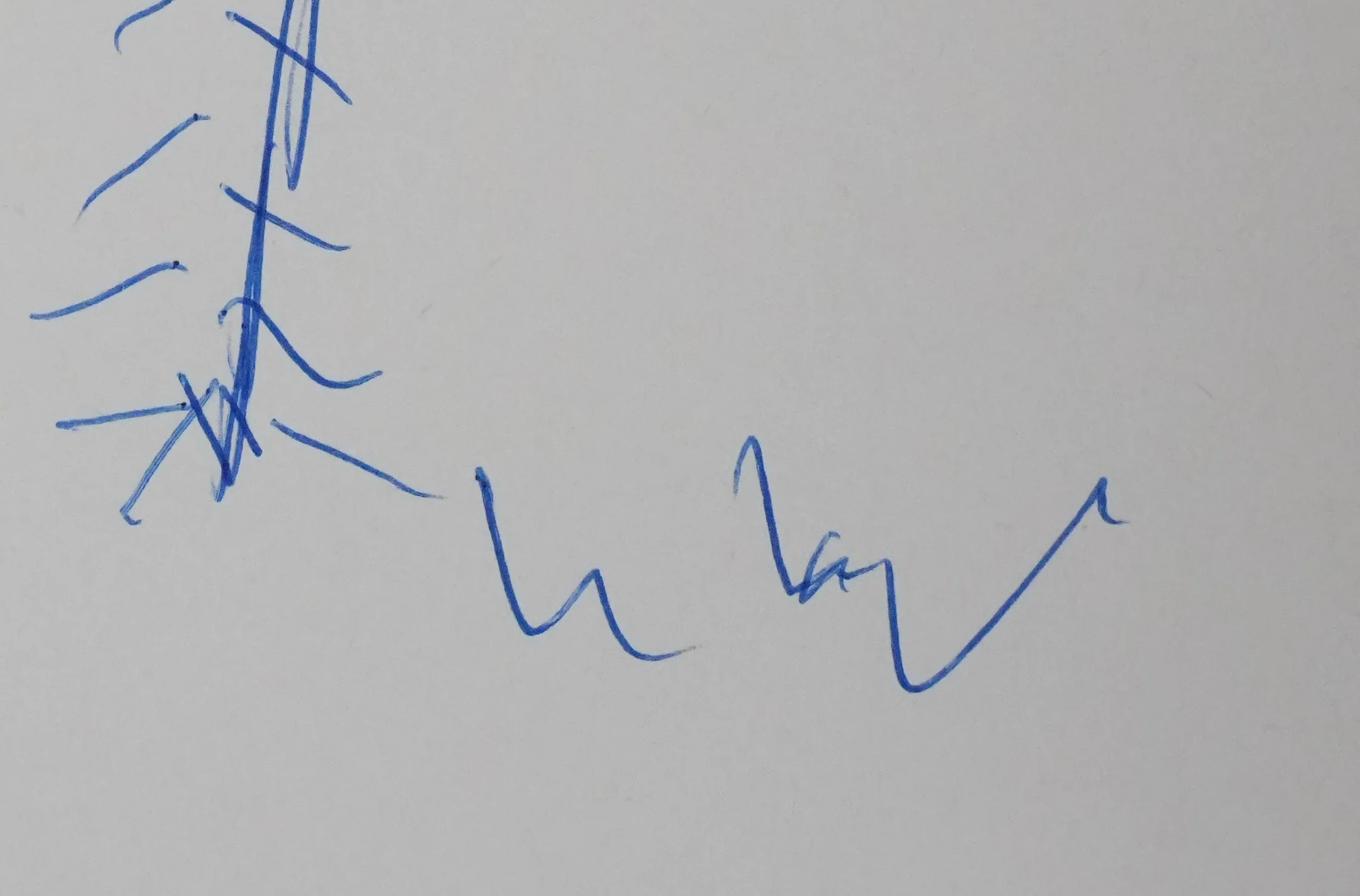 René MASSIGLI : L'arbre solitaire, Autographe et dessin original signé - Image 3