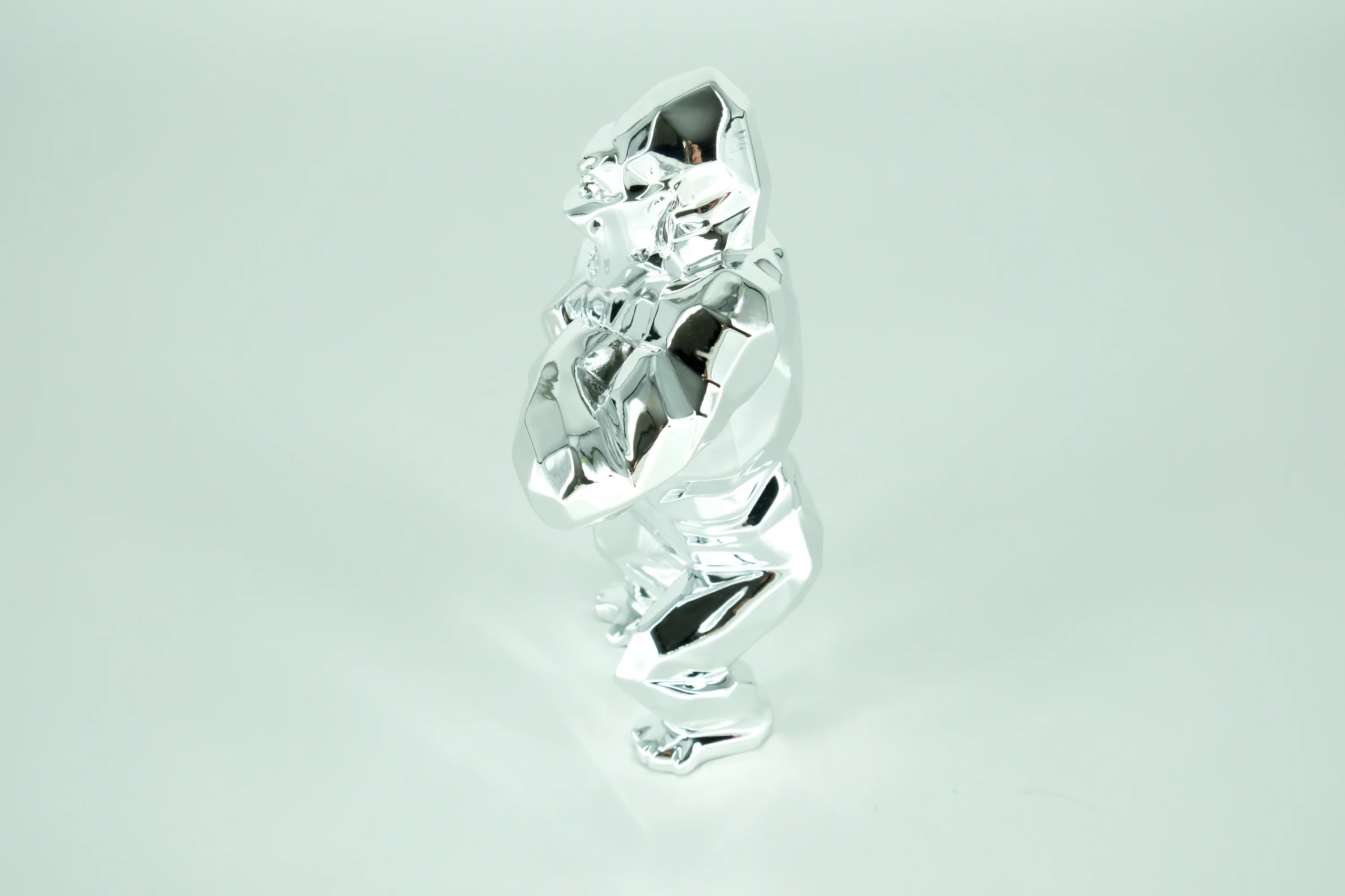 Richard ORLINSKI : Kong Christmas (Silver edition), Sculpture - Image 4