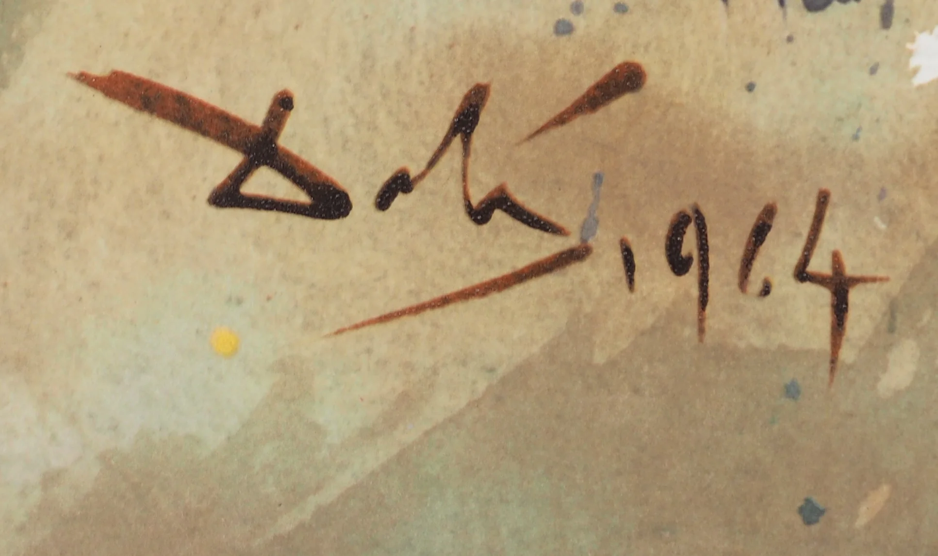 Salvador DALI : En Egypte, Lithographie originale signée - Image 2