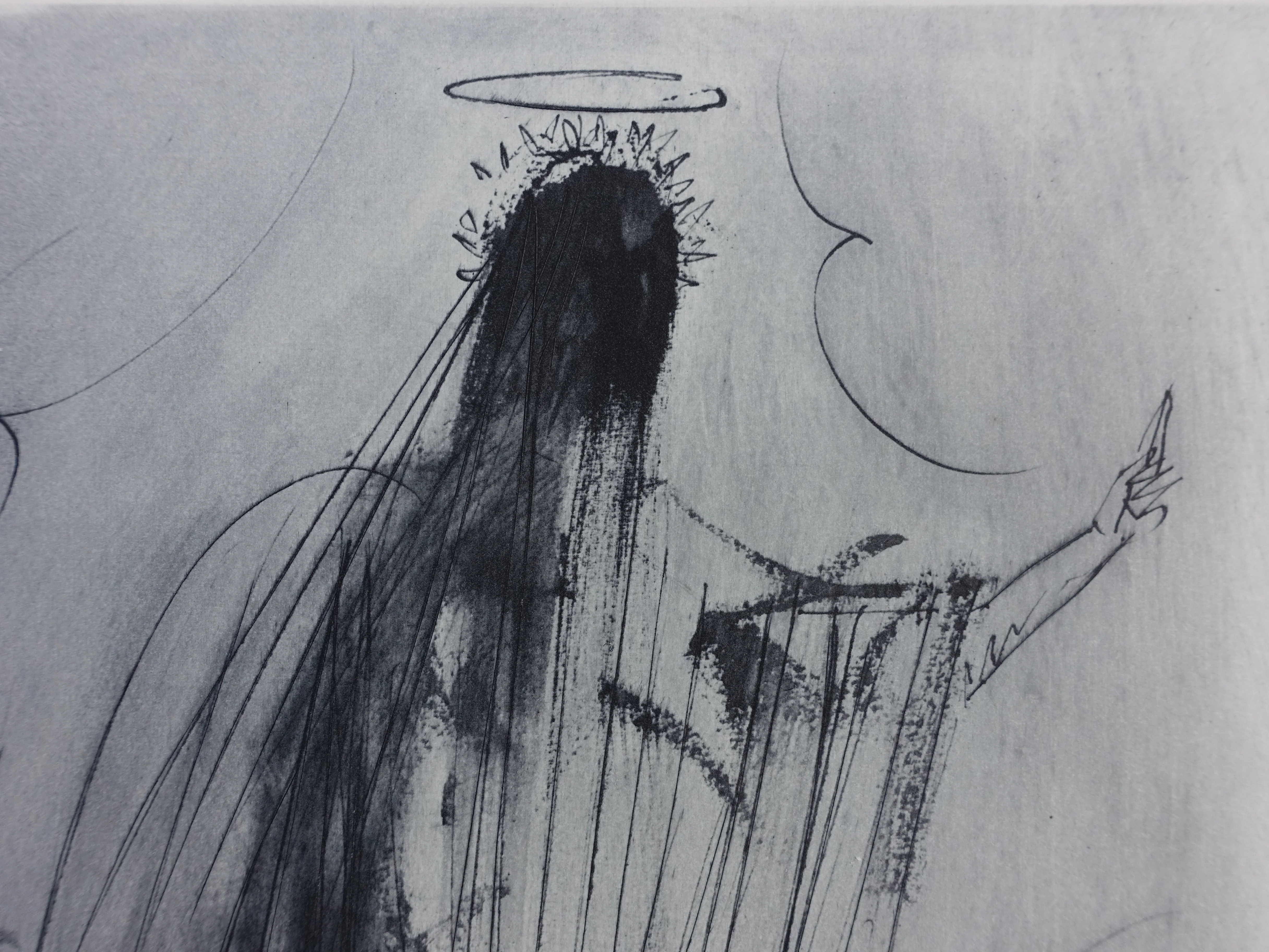 Salvador DALI : La création des anges, Gravure signée - Image 4