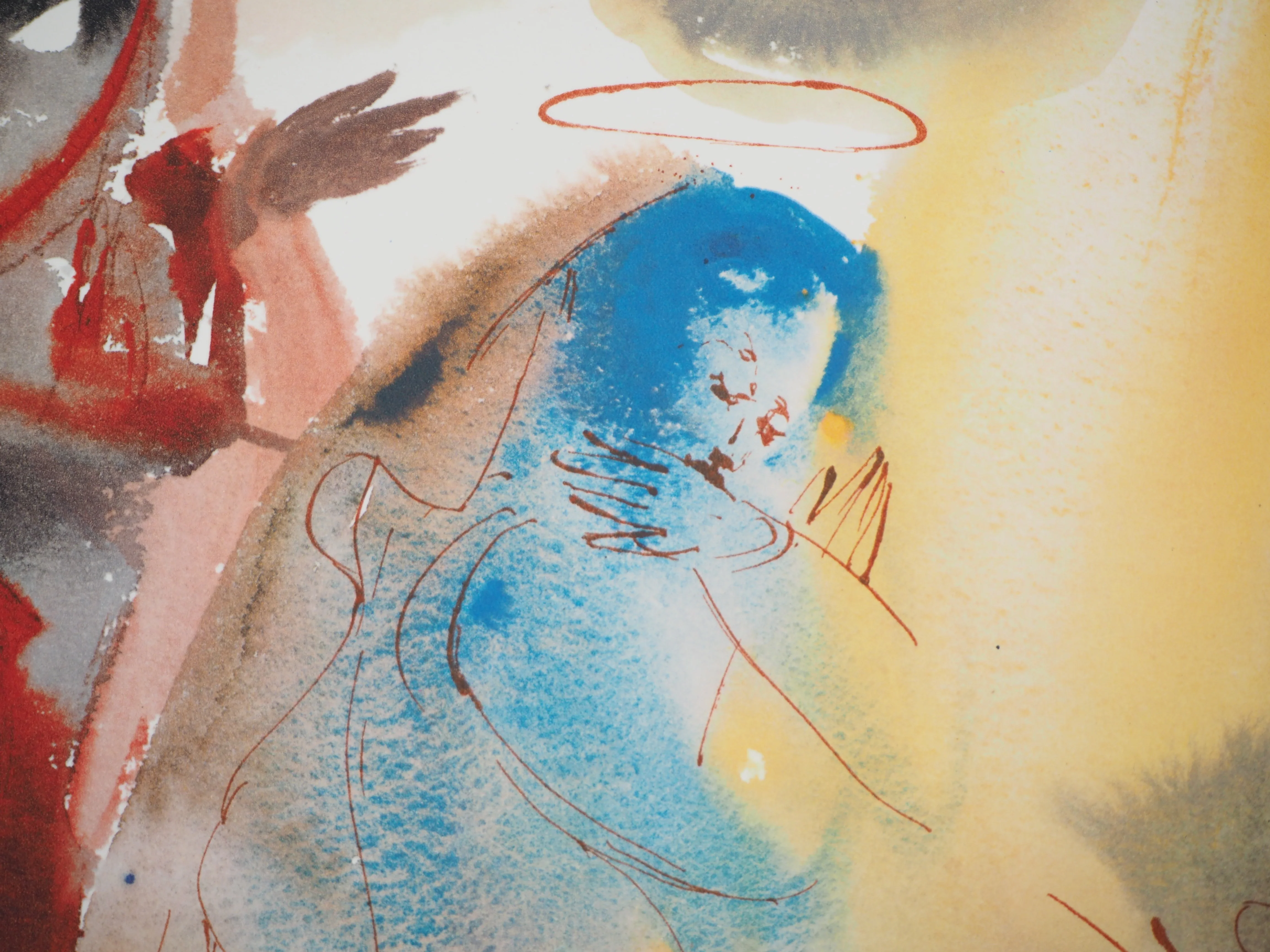 Salvador DALI : La Nativité, Lithographie signée - Image 4
