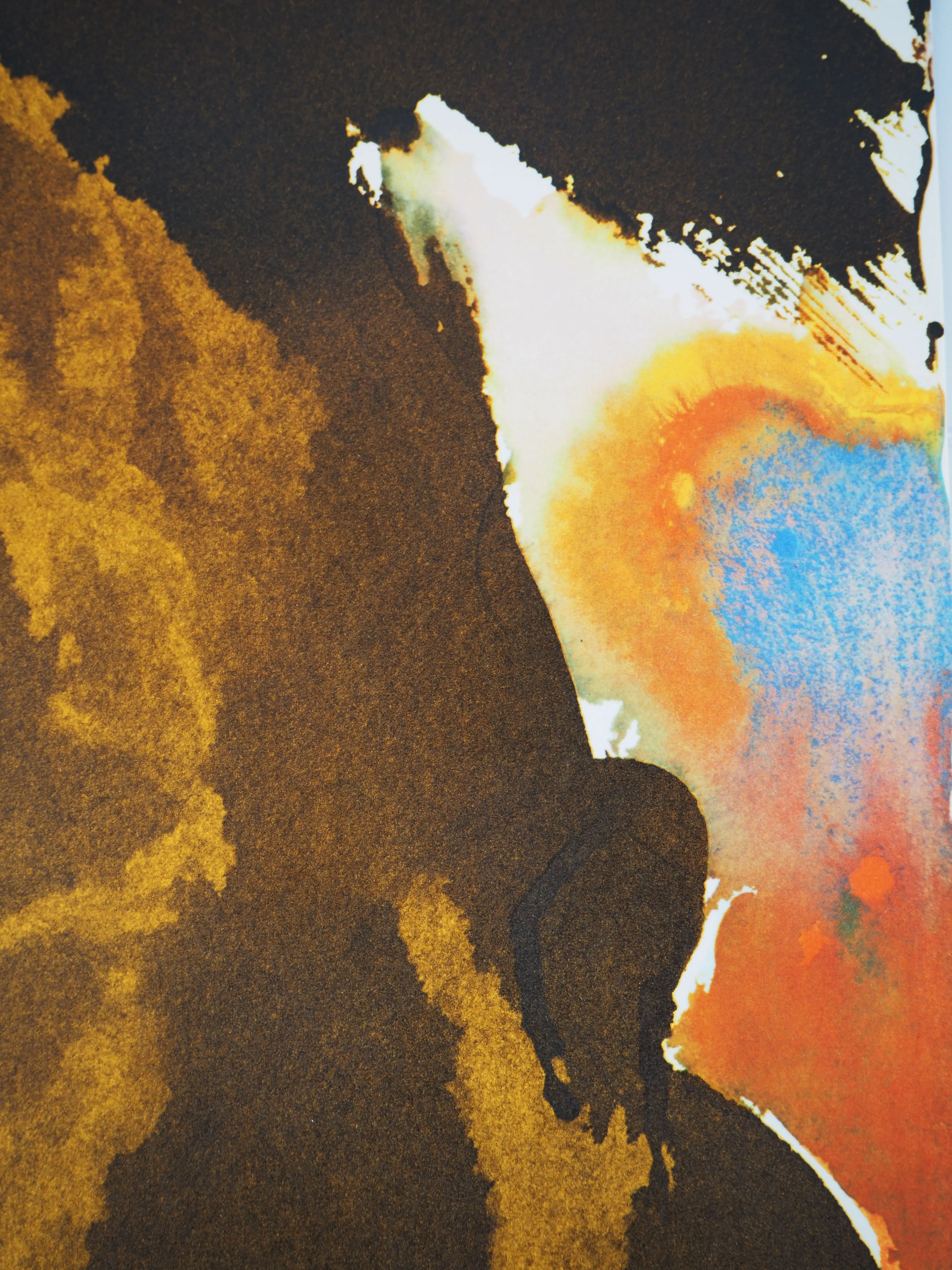 Salvador DALI : L’Ange Noir, Lithographie signée - Image 4