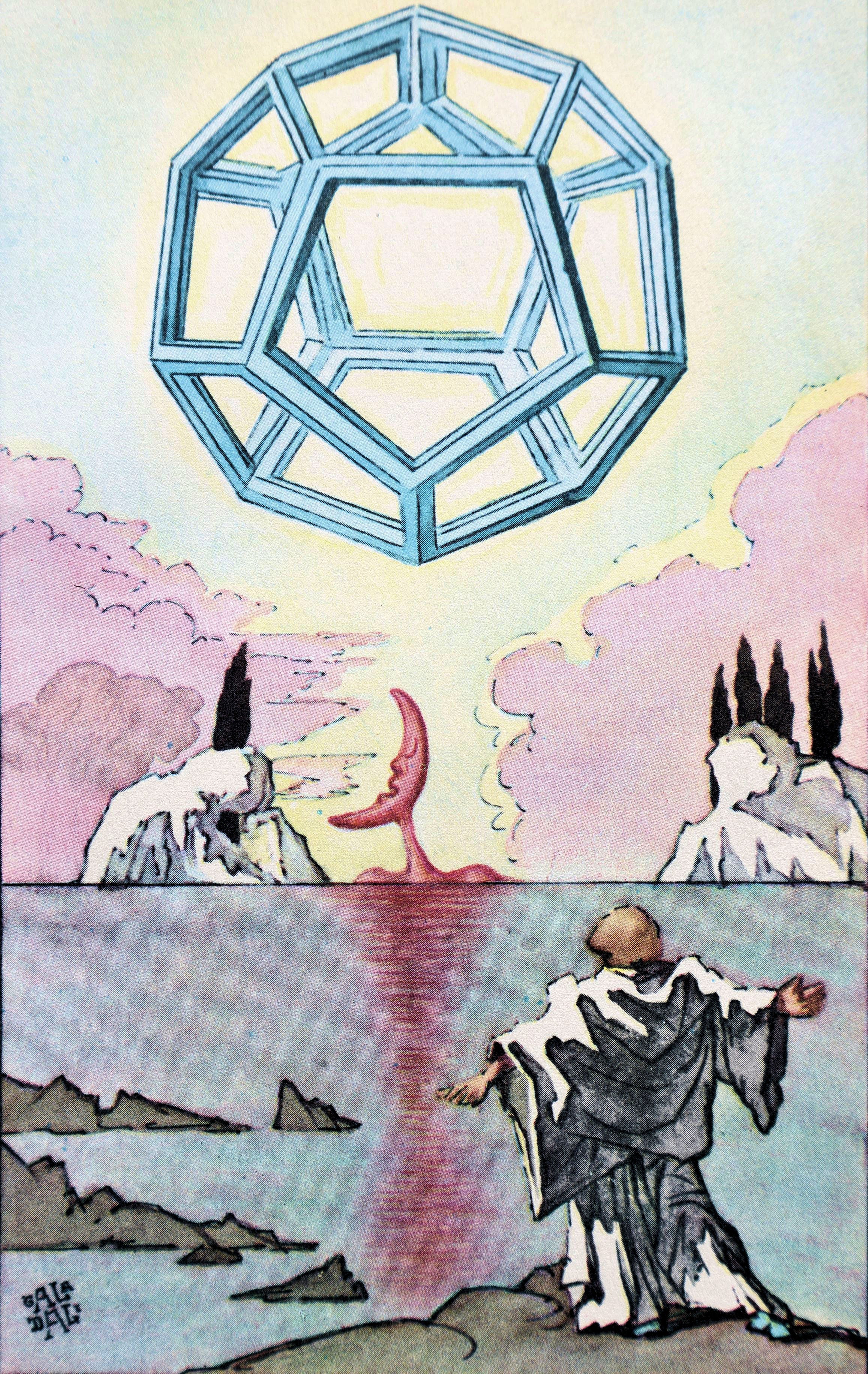 Salvador DALI : L'apparition, Estampe signée, 1948 - Image 2