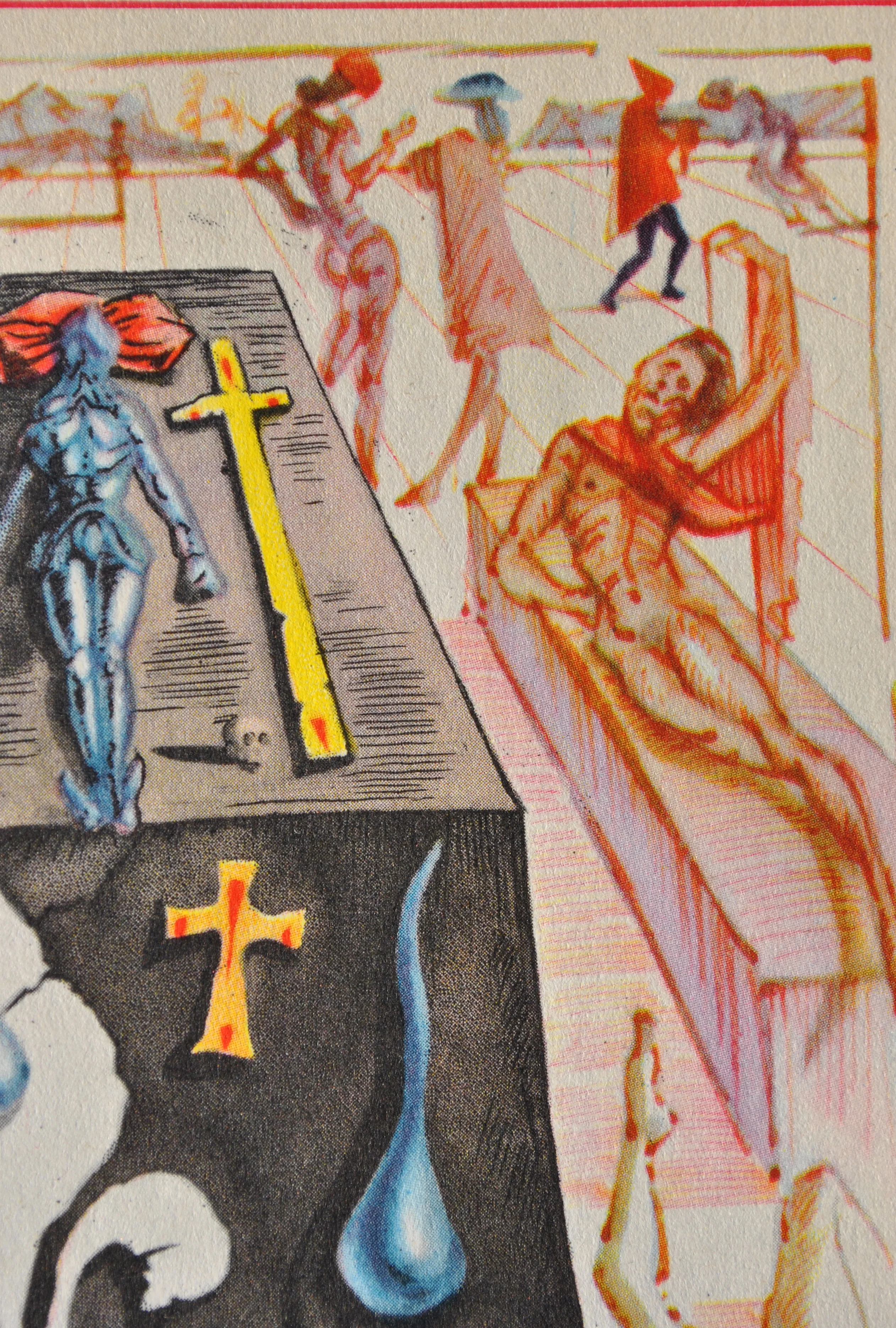Salvador DALI : L'autel sacré, Estampe signée, 1948 - Image 5