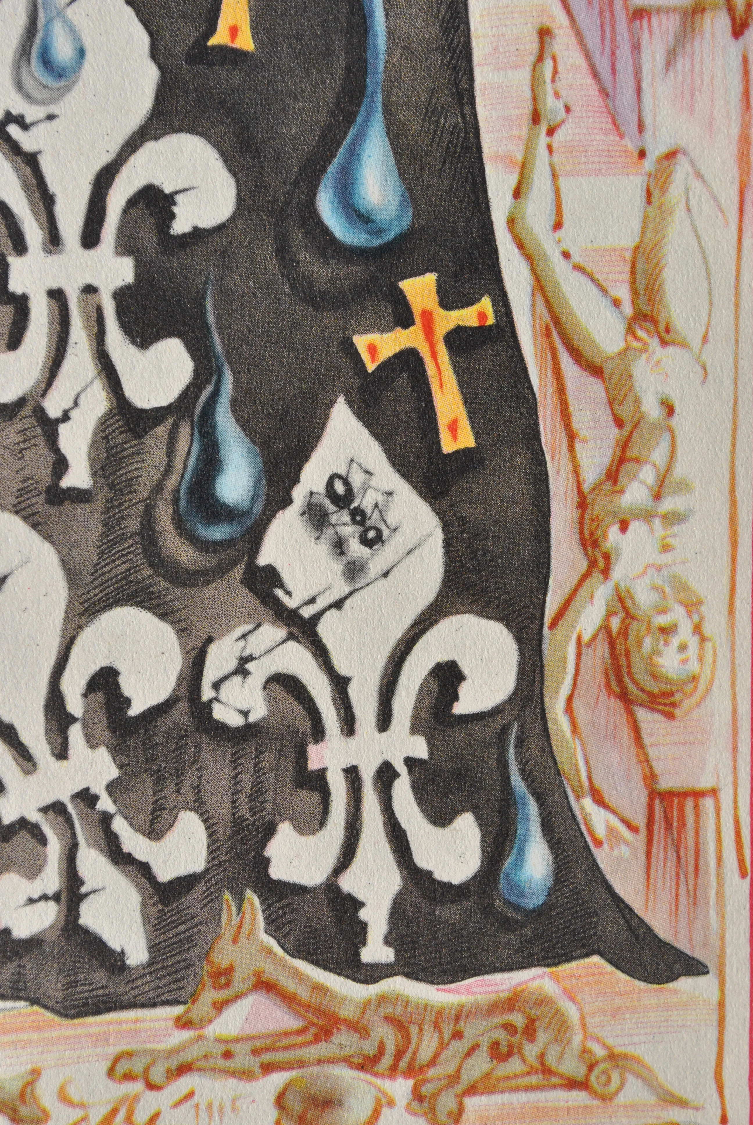 Salvador DALI : L'autel sacré, Estampe signée, 1948 - Image 6