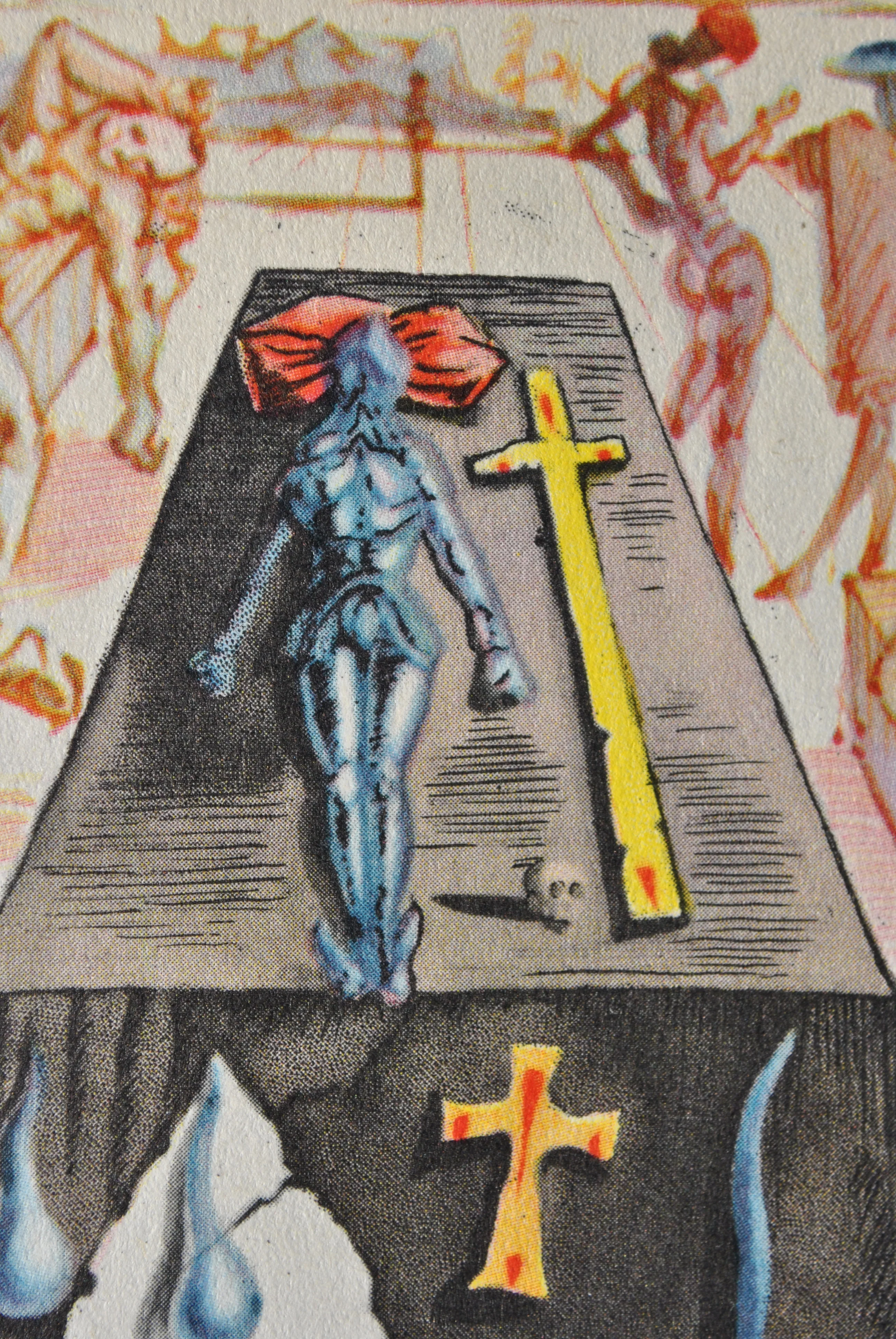 Salvador DALI : L'autel sacré, Estampe signée, 1948 - Image 8