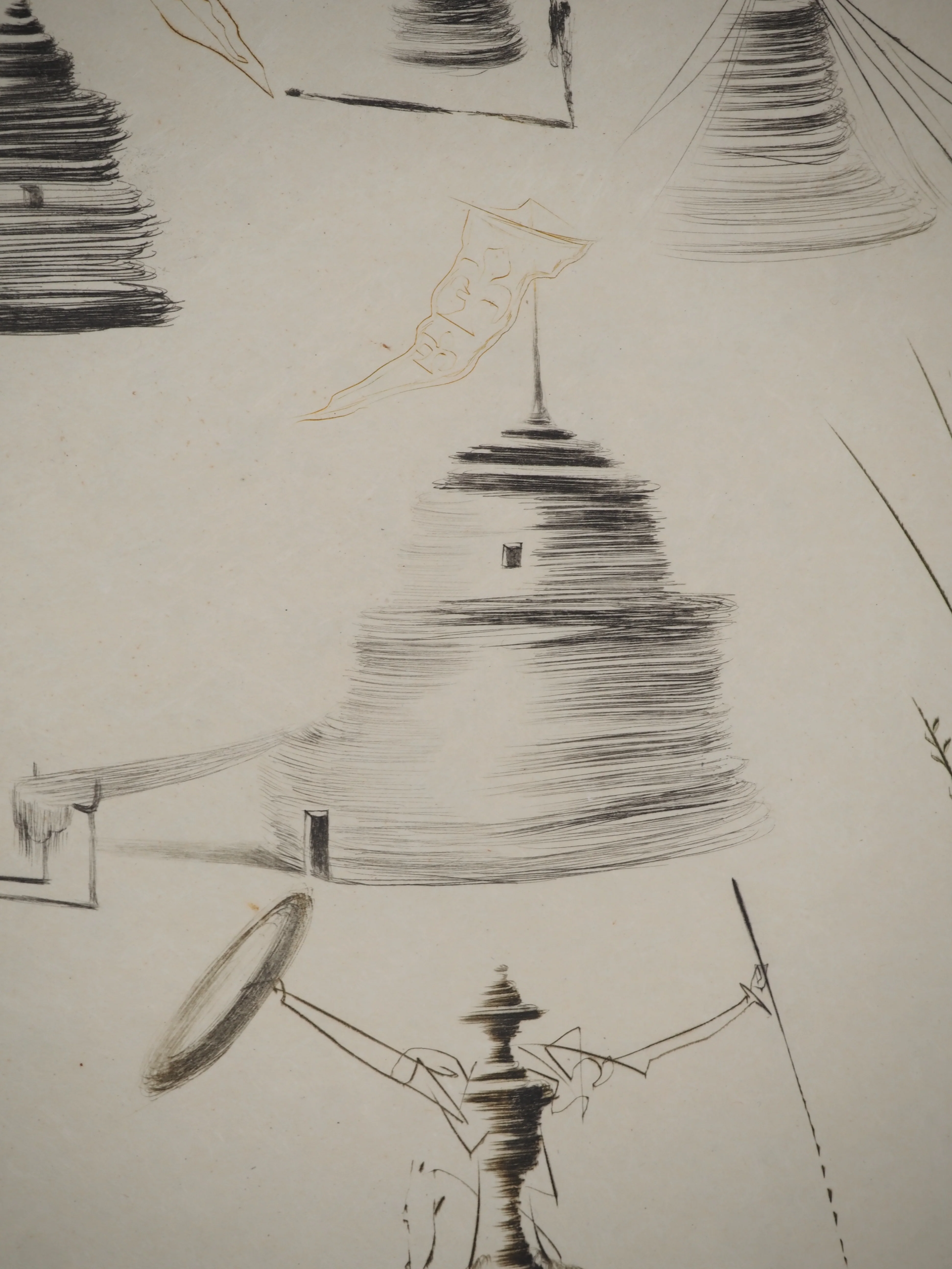 Salvador DALI : Le camp du roi Marc, Gravure originale signée - Image 5