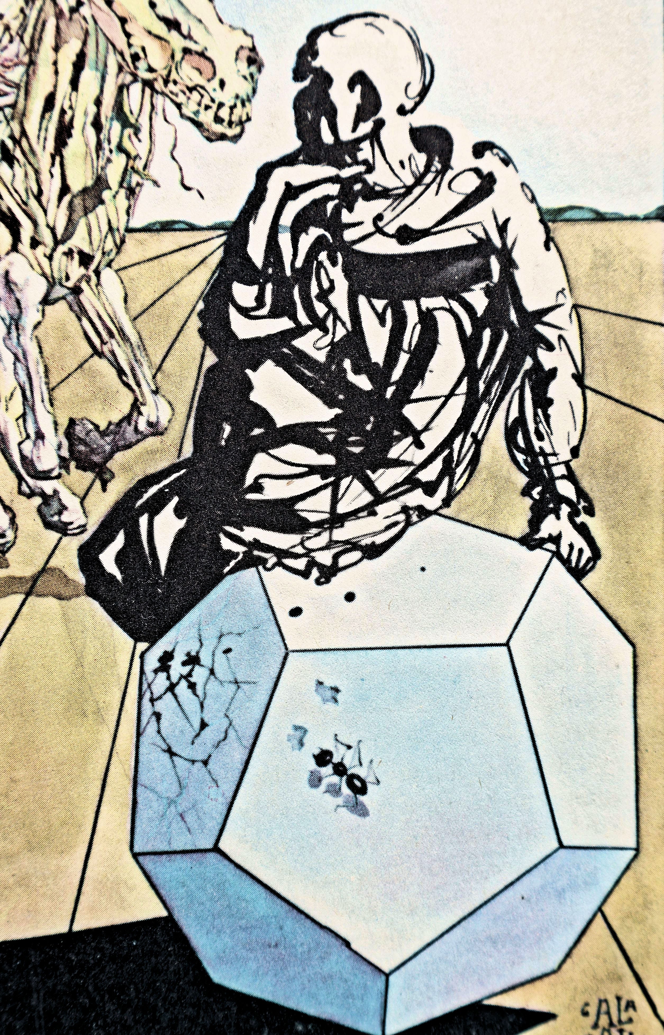 Salvador DALI : Le cavalier de la mort, Estampe signée, 1948 - Image 7
