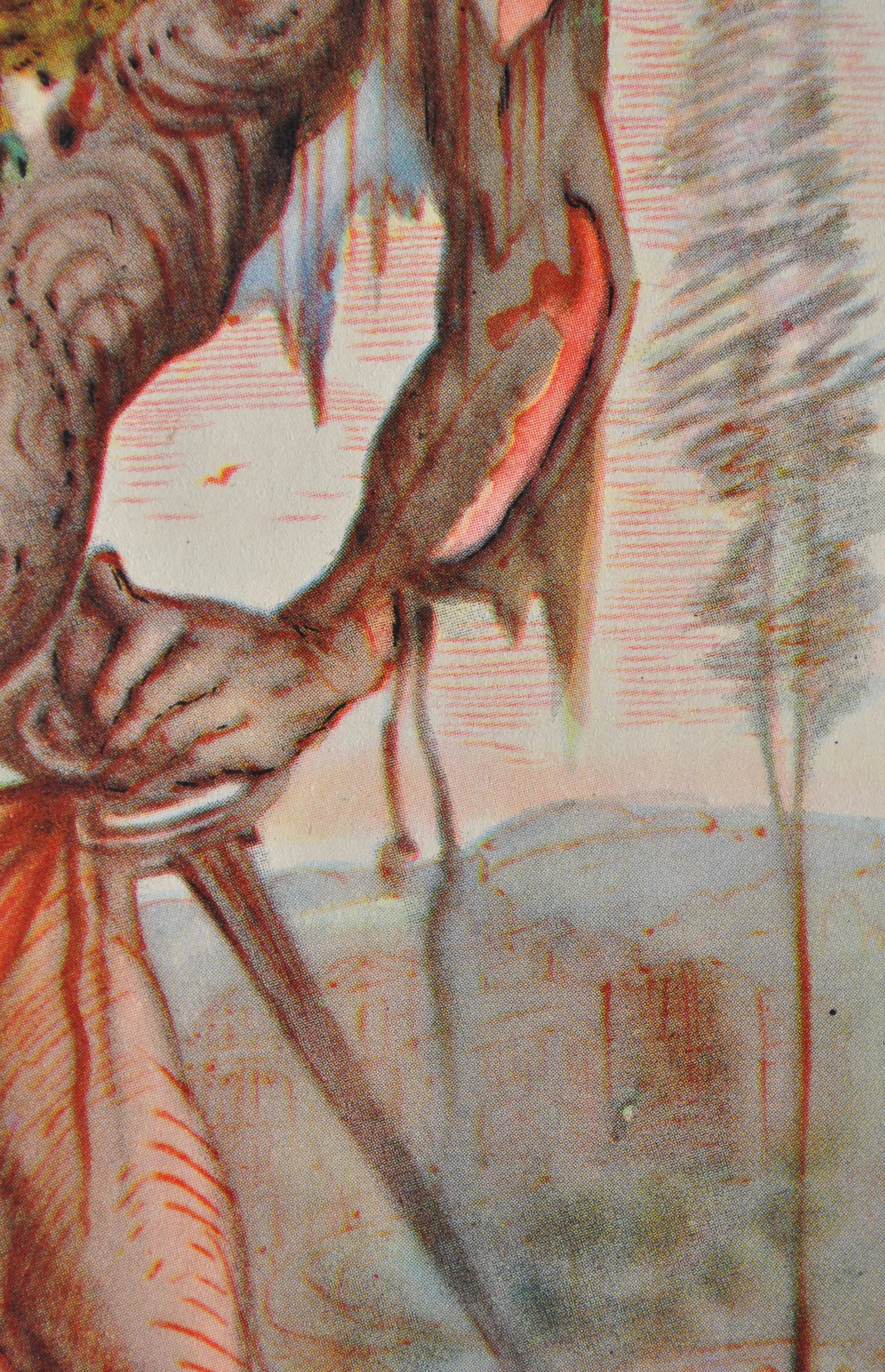 Salvador DALI : Le conquistador, Estampe signée, 1948 - Image 6