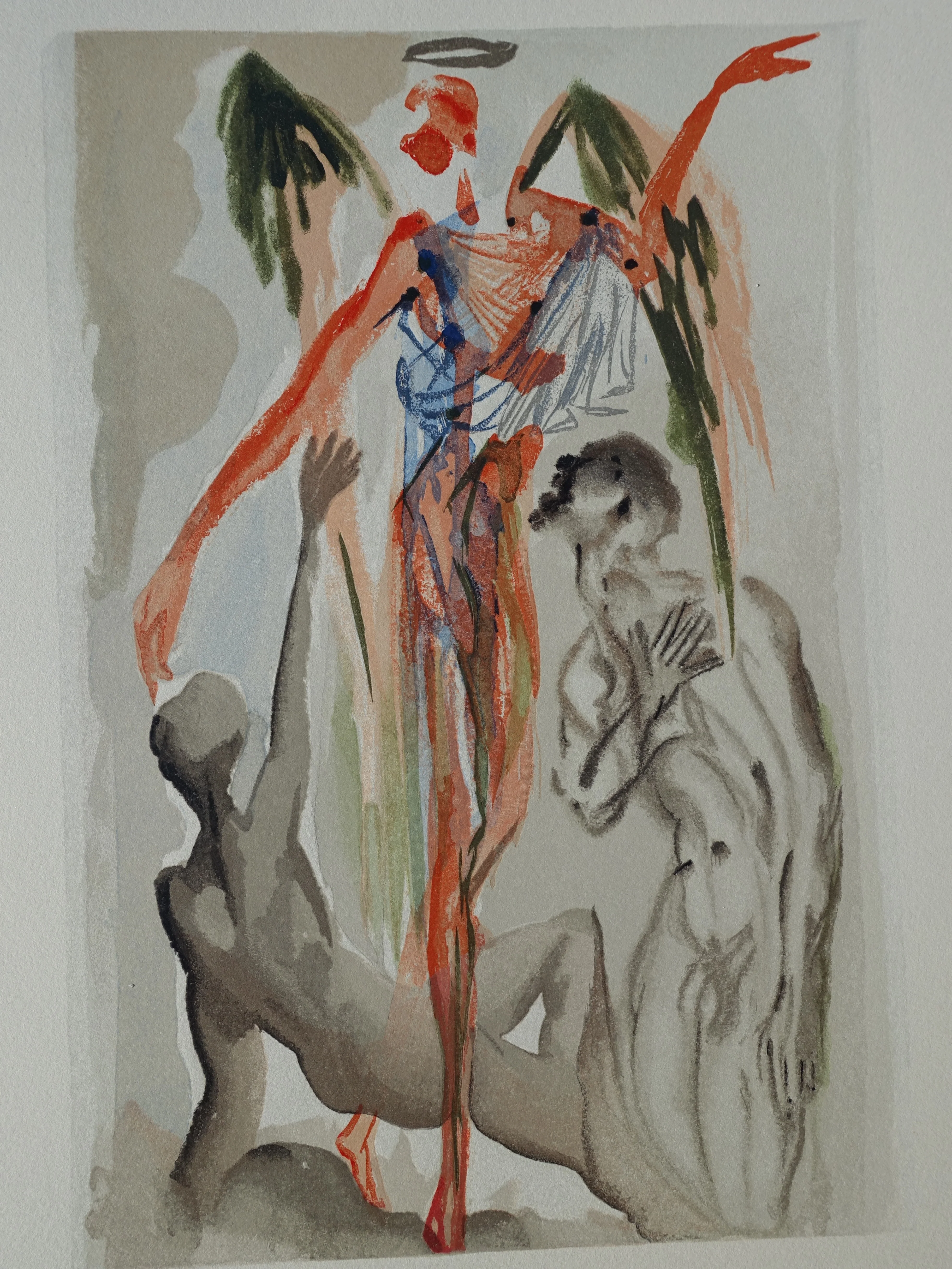Salvador DALI : Le paradis terrestre, Bois gravé original - Image 2