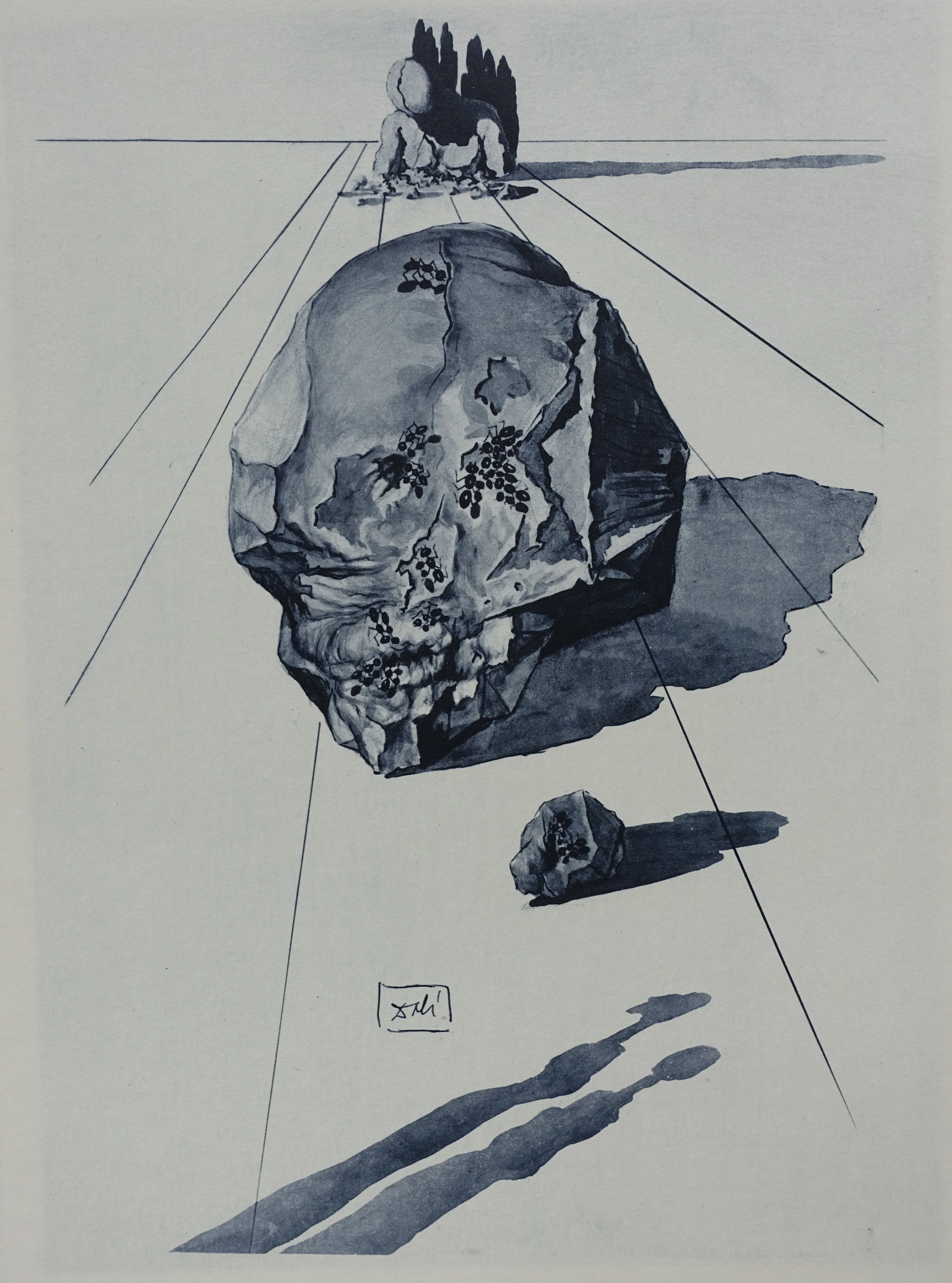 Salvador DALI : Le supplice des hypocrites, Gravure signée - Image 2