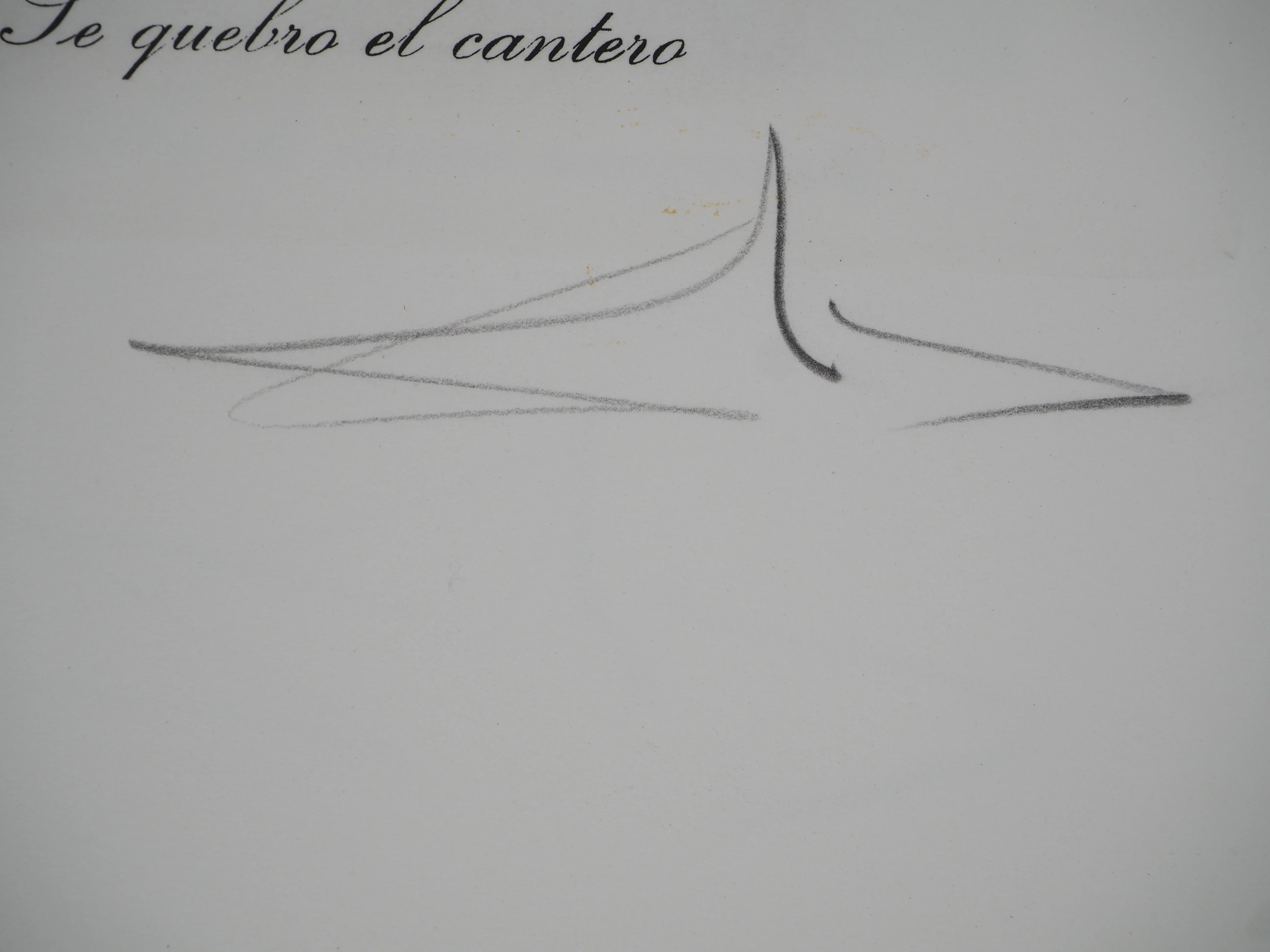 Salvador DALI : Les coupables, Gravure originale signée - Image 3