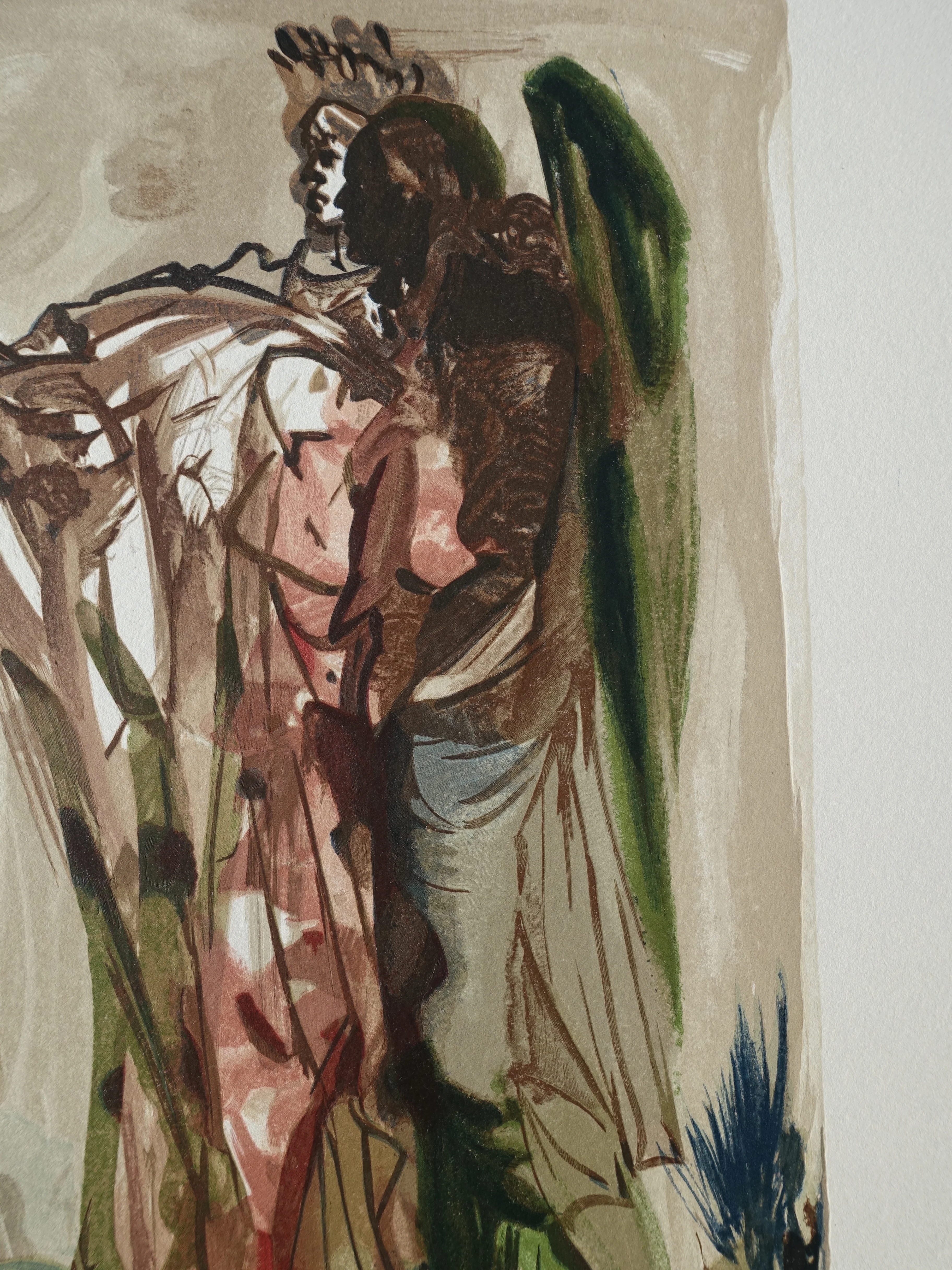 Salvador DALI : Les orgueilleux, Bois gravé original - Image 5