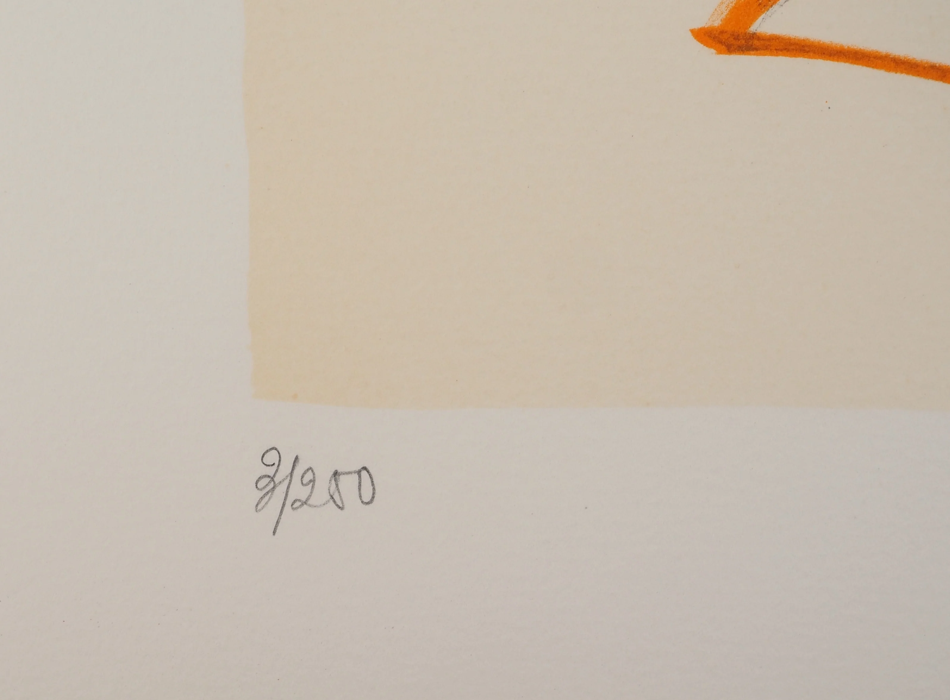 Salvador DALI : Les Vitraux : L'Archange, Lithographie originale signé - Image 6