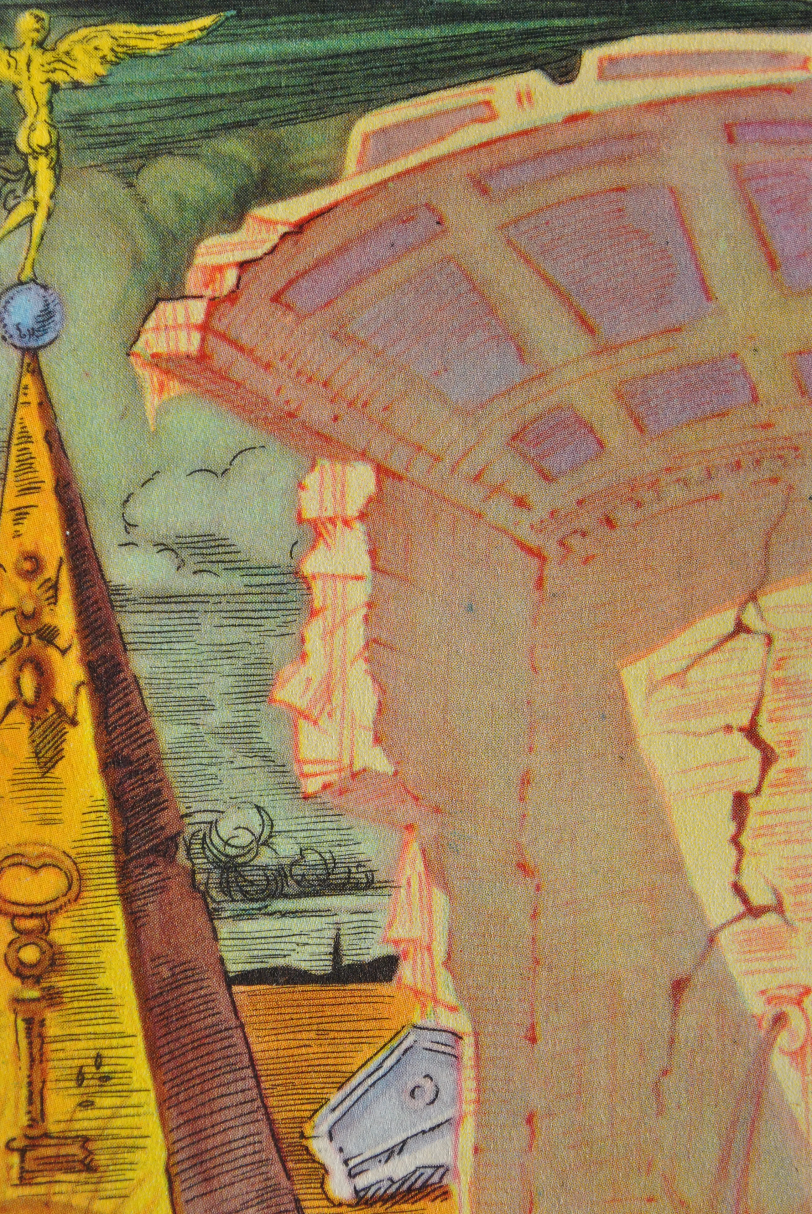 Salvador DALI : L'oeil de Dieu, Estampe signée, 1948 - Image 6