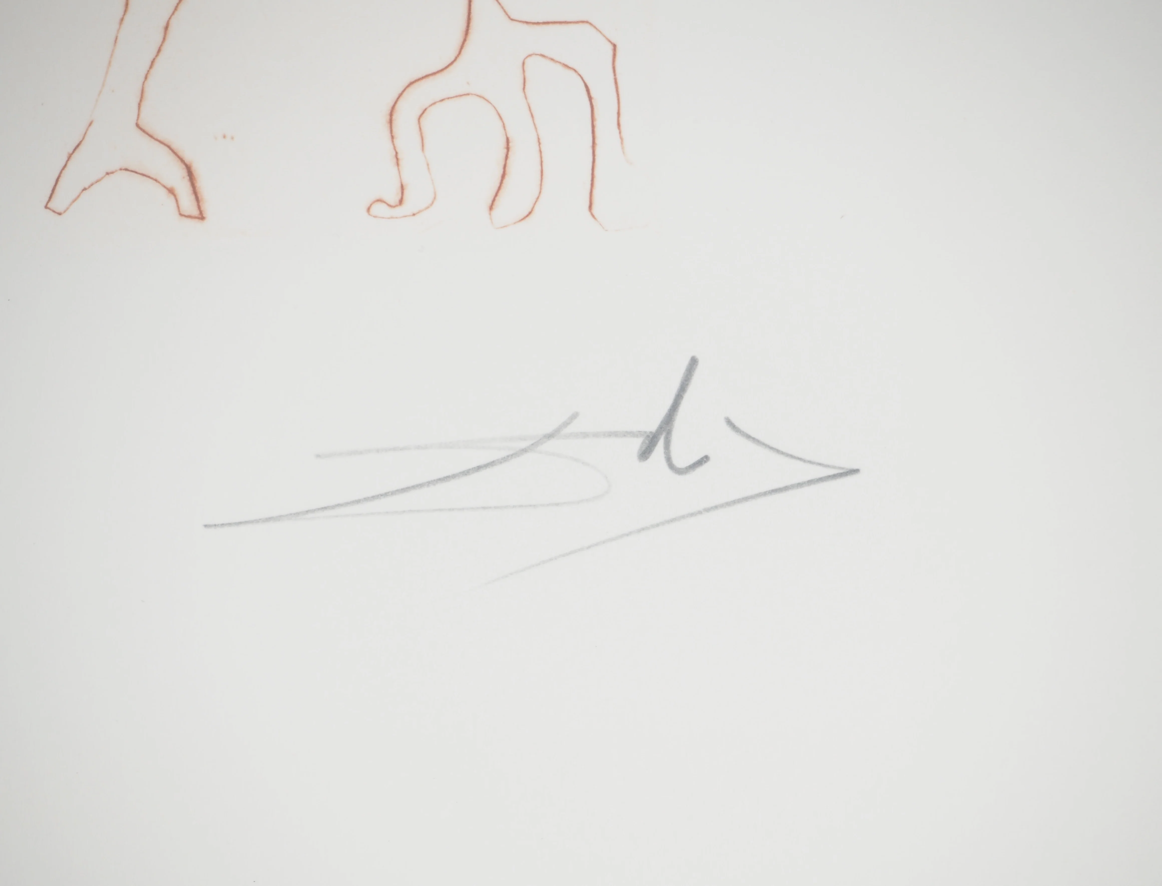 Salvador DALI : Marchand de Venise, Gravure originale signée - Image 2