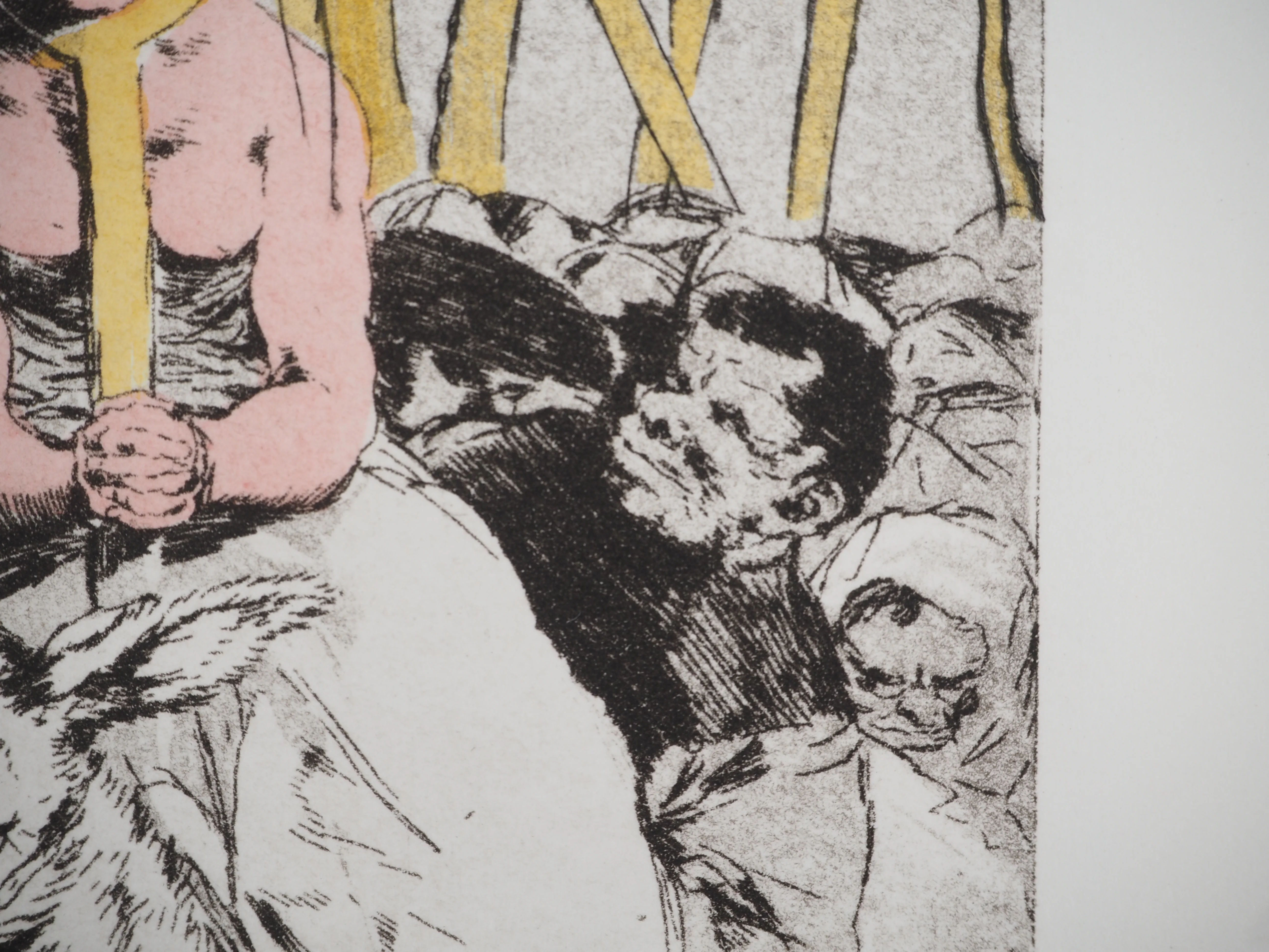 Salvador DALI : La potence, Gravure originale signée - Image 7