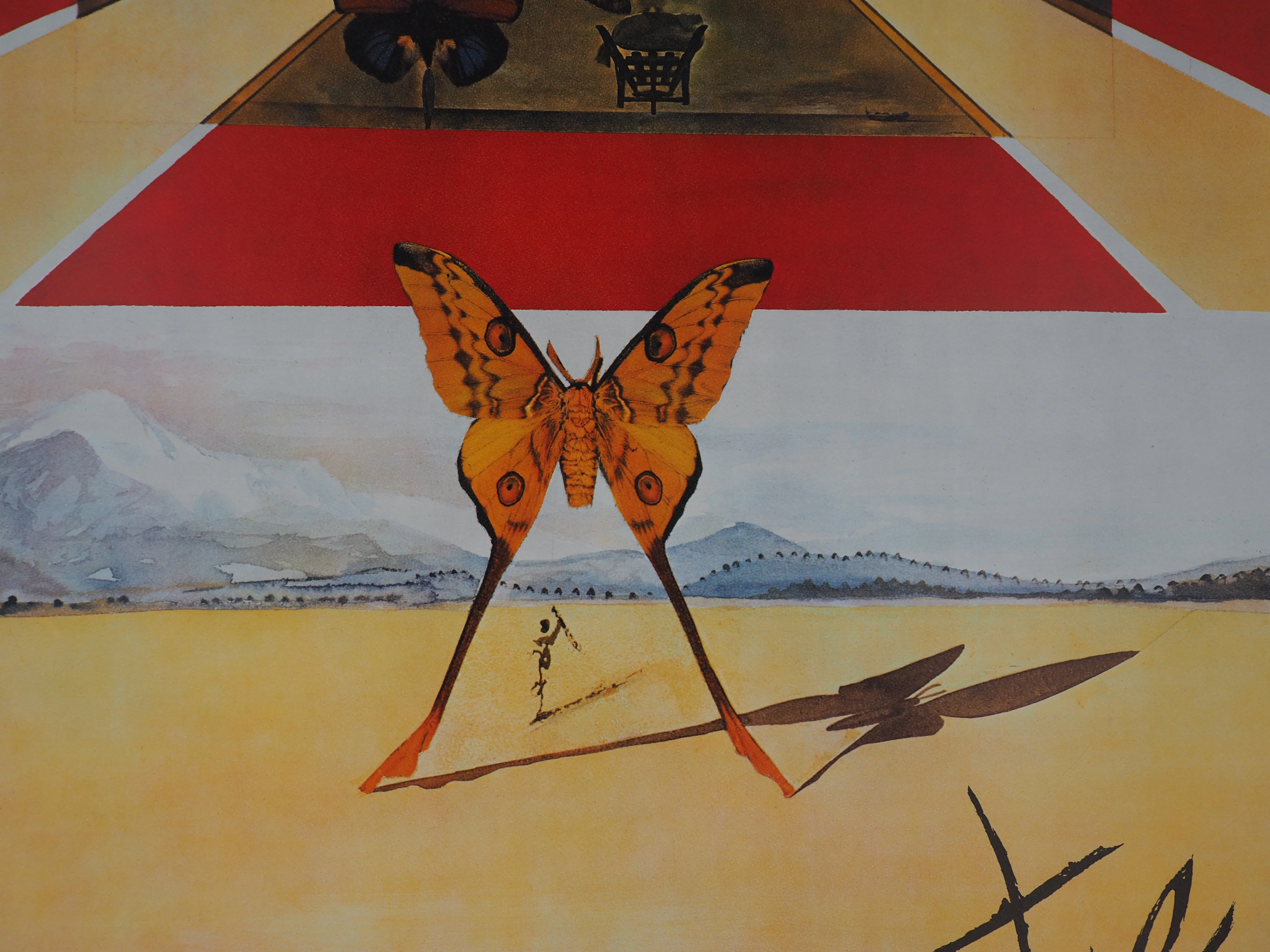 Salvador DALI : Roussillon, SNCF (Suite Papillon), Lithographie originale signée - Image 5