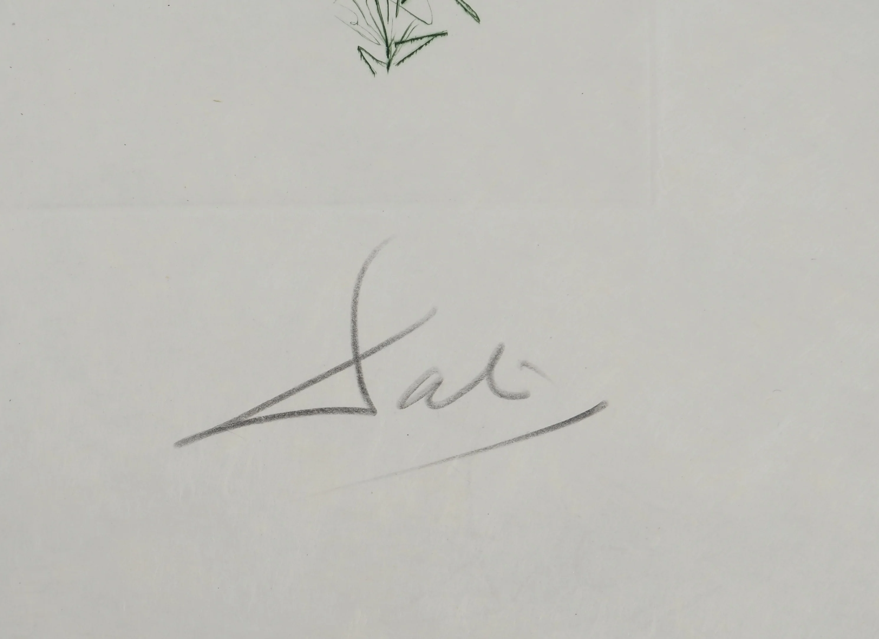 Salvador DALI : Tristan et le dragon, Gravure originale signée - Image 2
