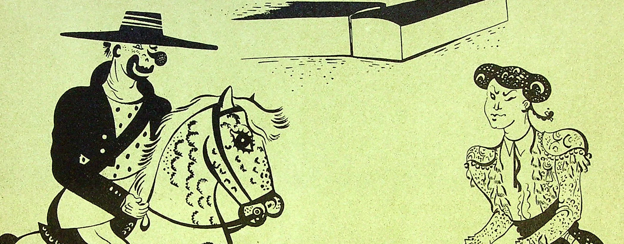 SERGE (Maurice Féaudierre, dit) : La Corrida, Lithographie originale signée - Image 3