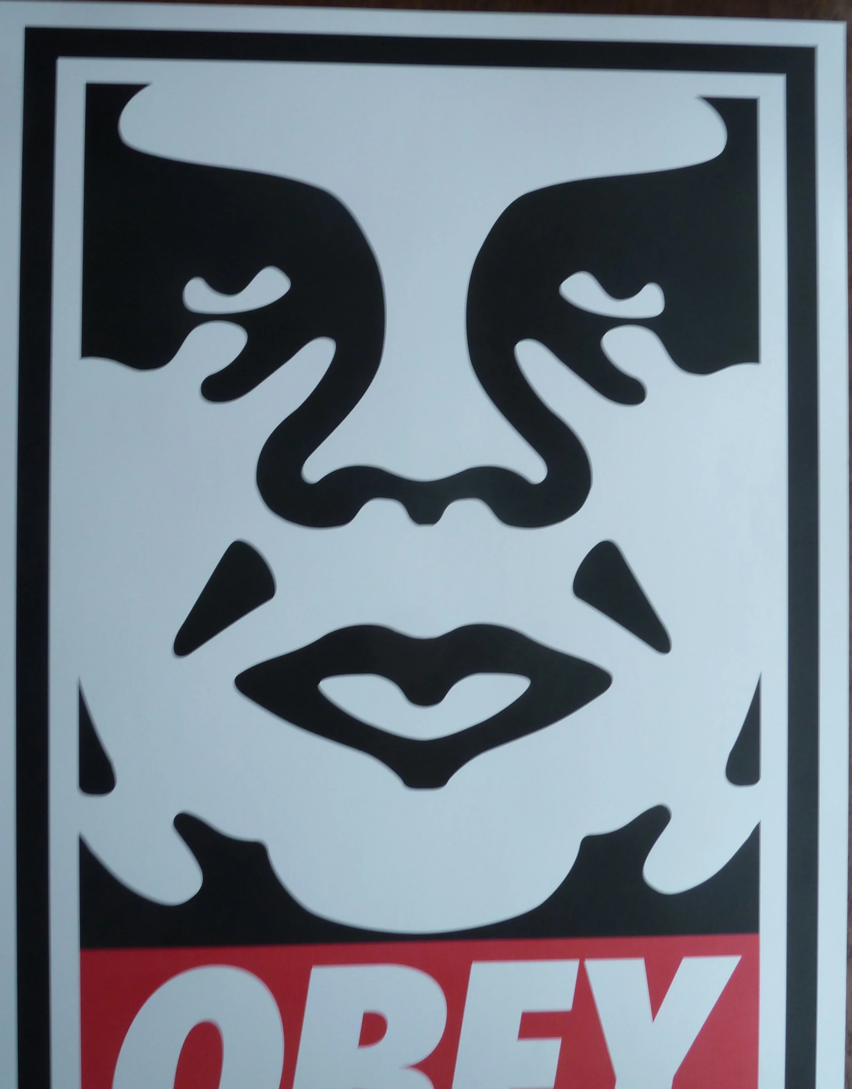 Shepard FAIREY : The Face OBEY Icon, Sérigraphie originale signée - Image 4