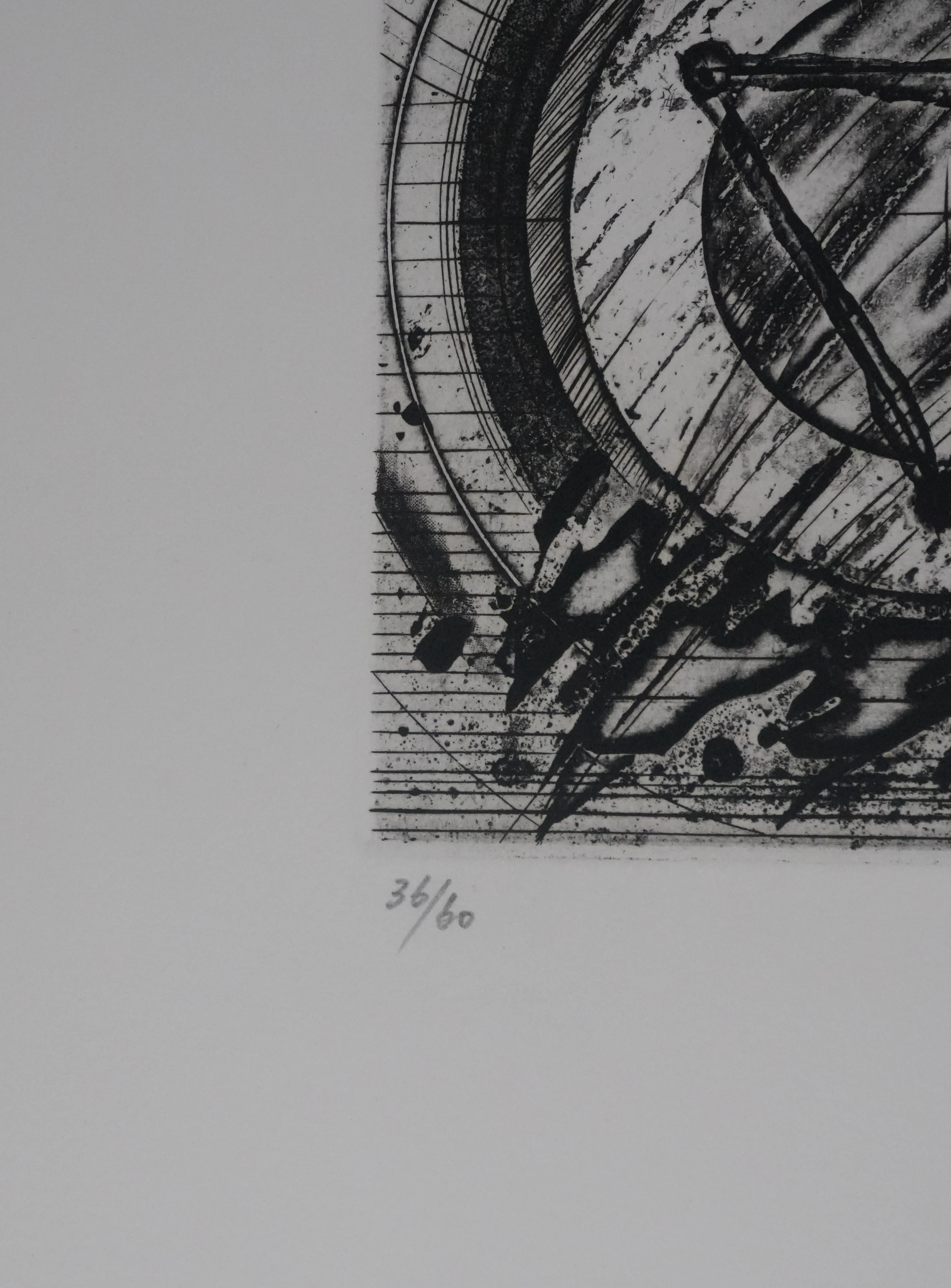 Shoichi ONO : Symboles, Gravure originale signée - Image 4