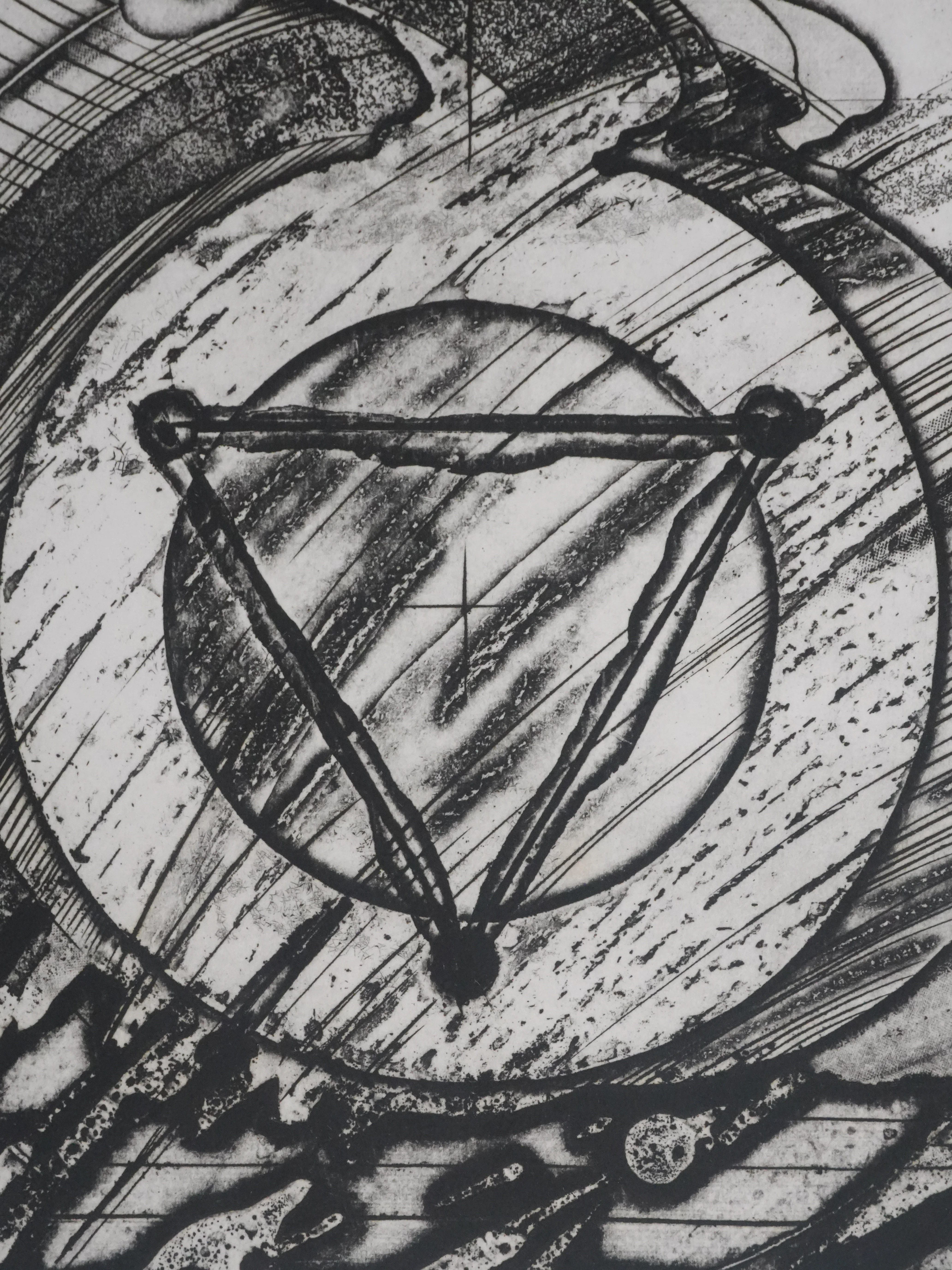 Shoichi ONO : Symboles, Gravure originale signée - Image 5
