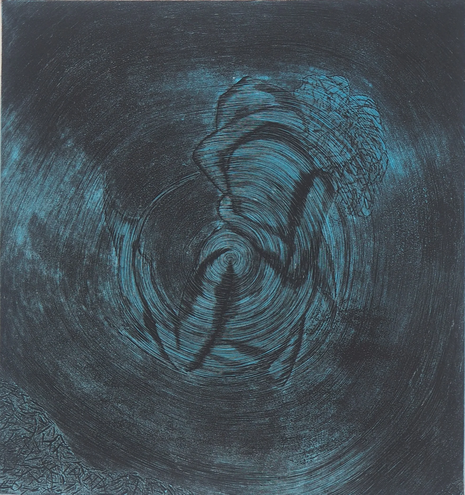 Simon-Nicolas SOCHOS : Hommage à Lautréamont, Maldoror, Gravure originale signée - Image 4