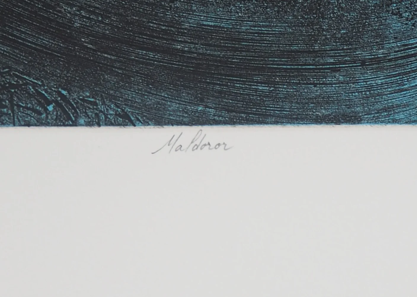 Simon-Nicolas SOCHOS : Hommage à Lautréamont, Maldoror, Gravure originale signée - Image 6