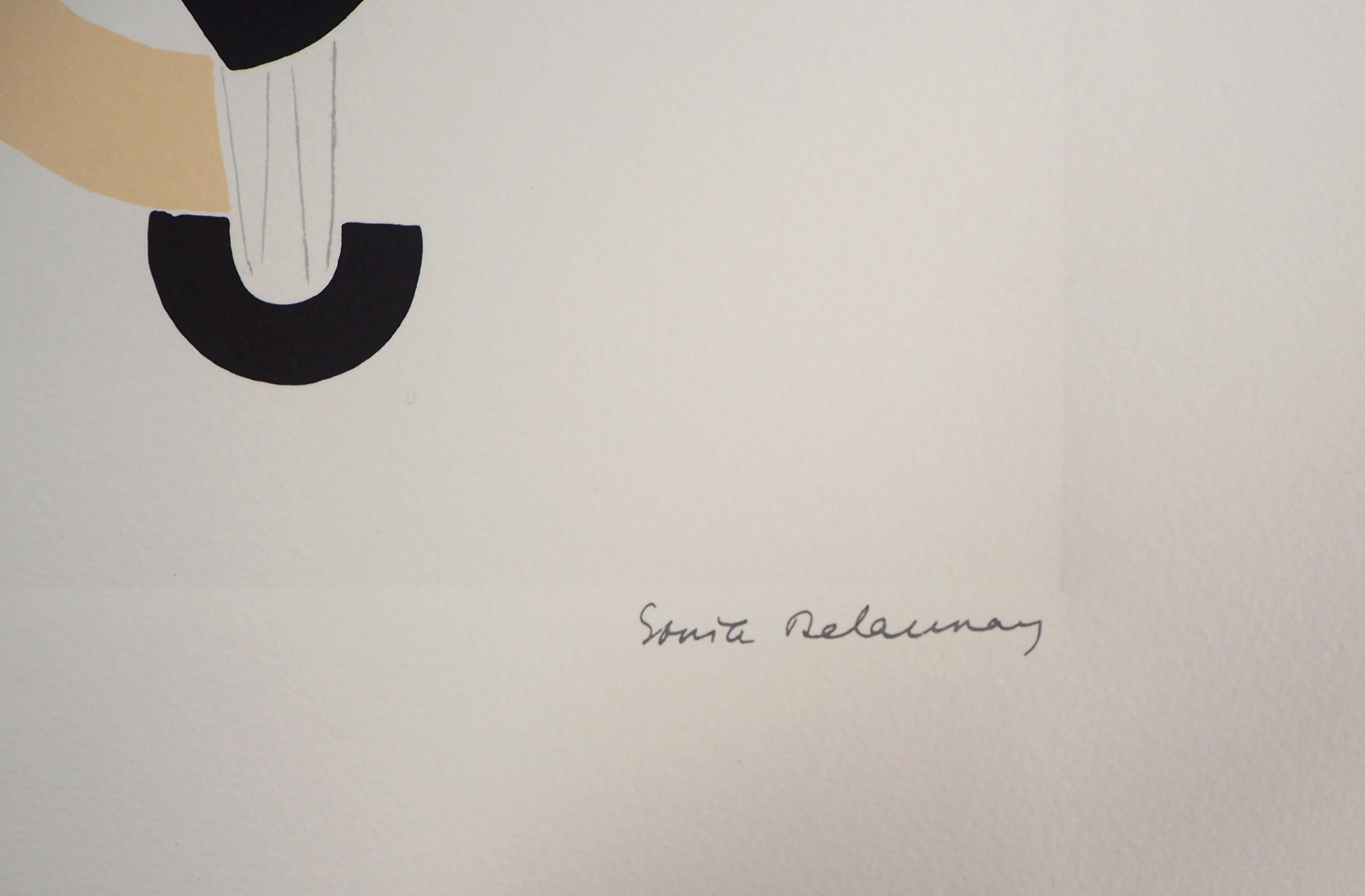 Sonia DELAUNAY : Orphisme, Rythme et danse, Lithographie signée - Image 3
