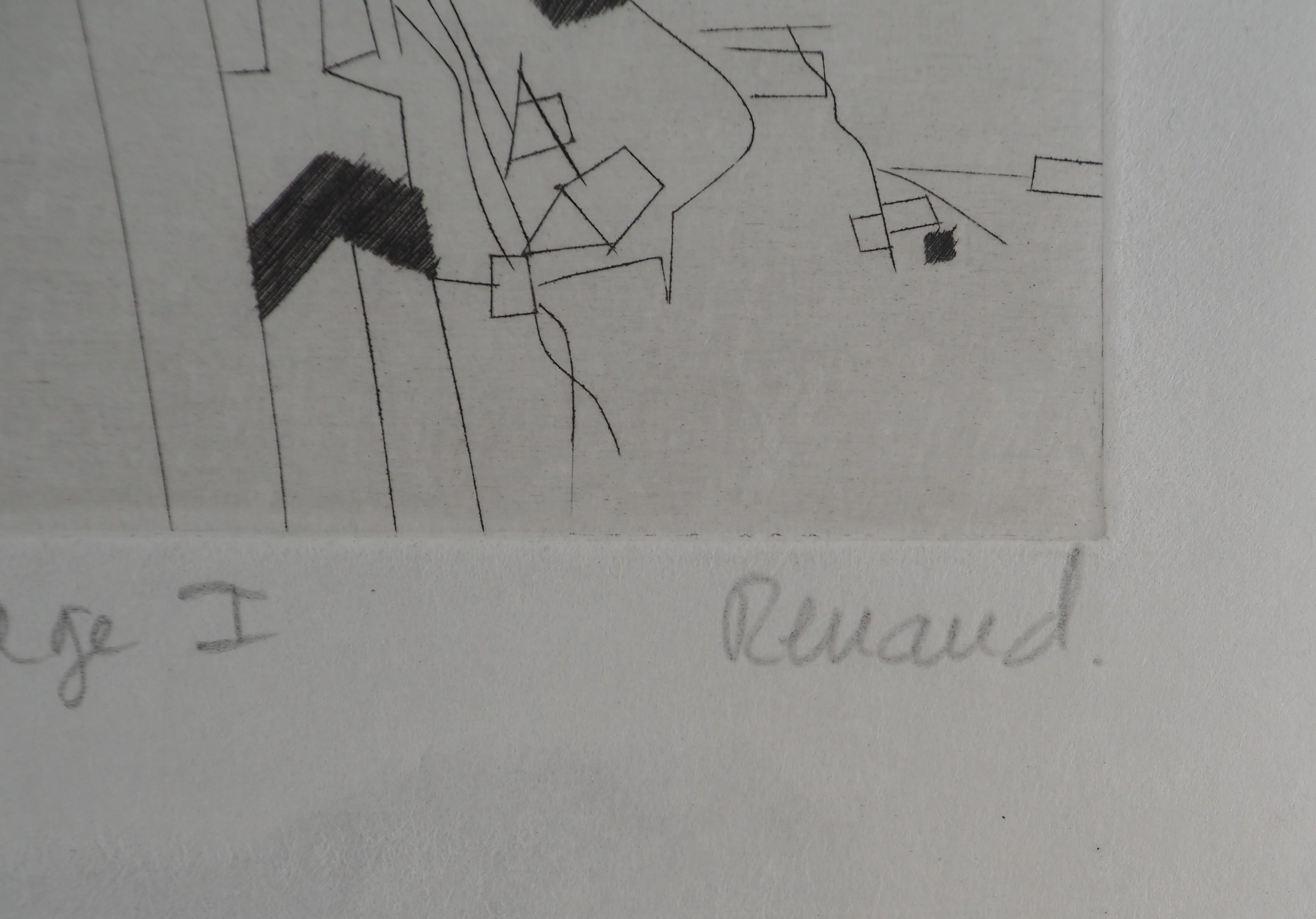 Sophie RENAUD : Village I, Gravure originale signée - Image 6