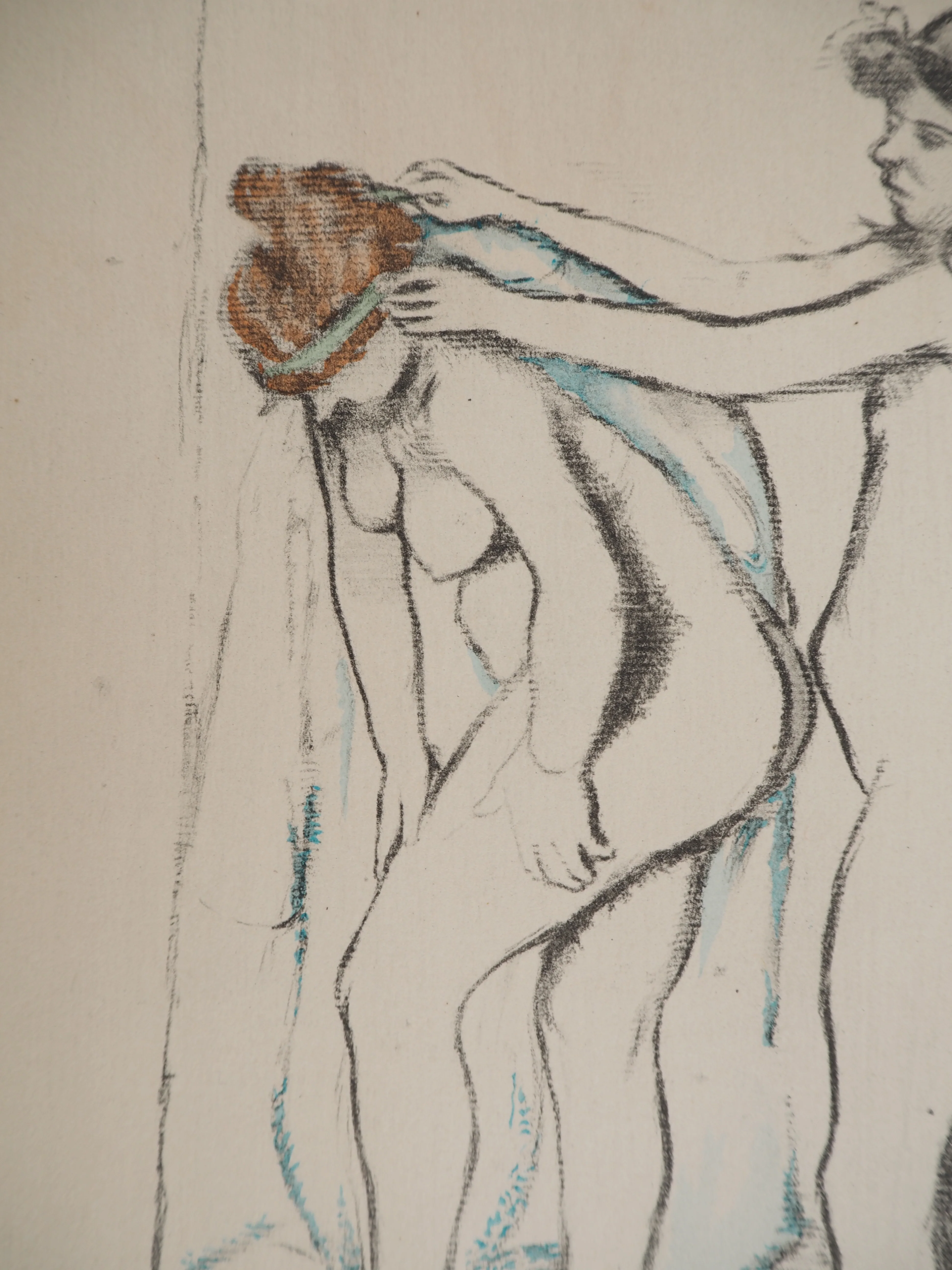 Suzanne VALADON : La toilette, Filles s'essuyant, Lithographie signée - Image 5