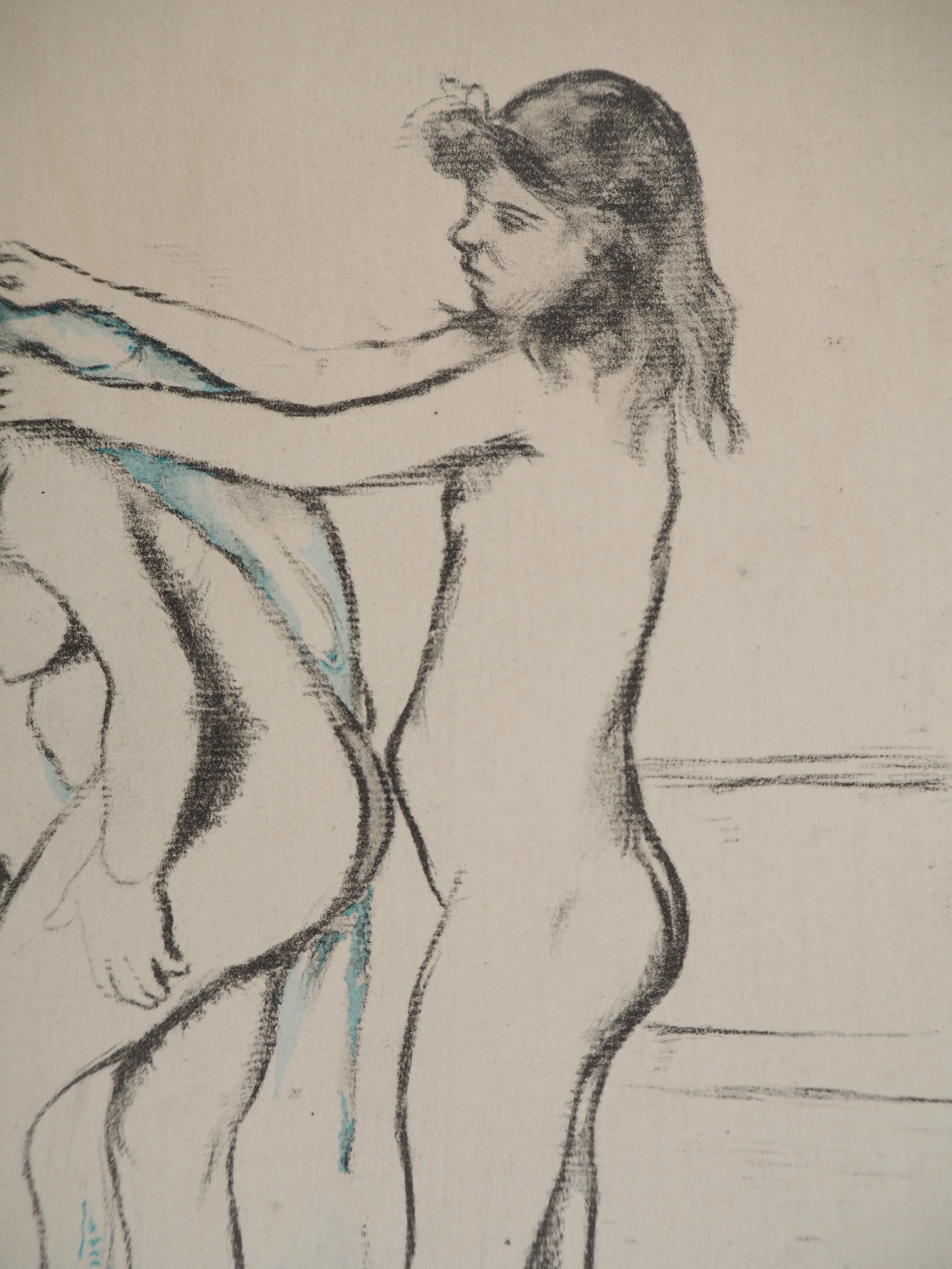 Suzanne VALADON : La toilette, Filles s'essuyant, Lithographie signée - Image 6