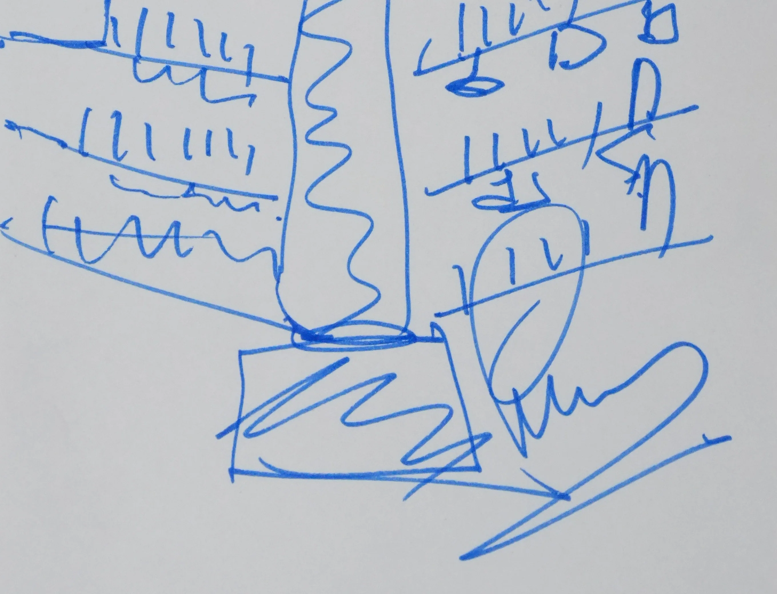 Sven NIELSEN : L'arbre à étages, Autographe et dessin original signé - Image 4