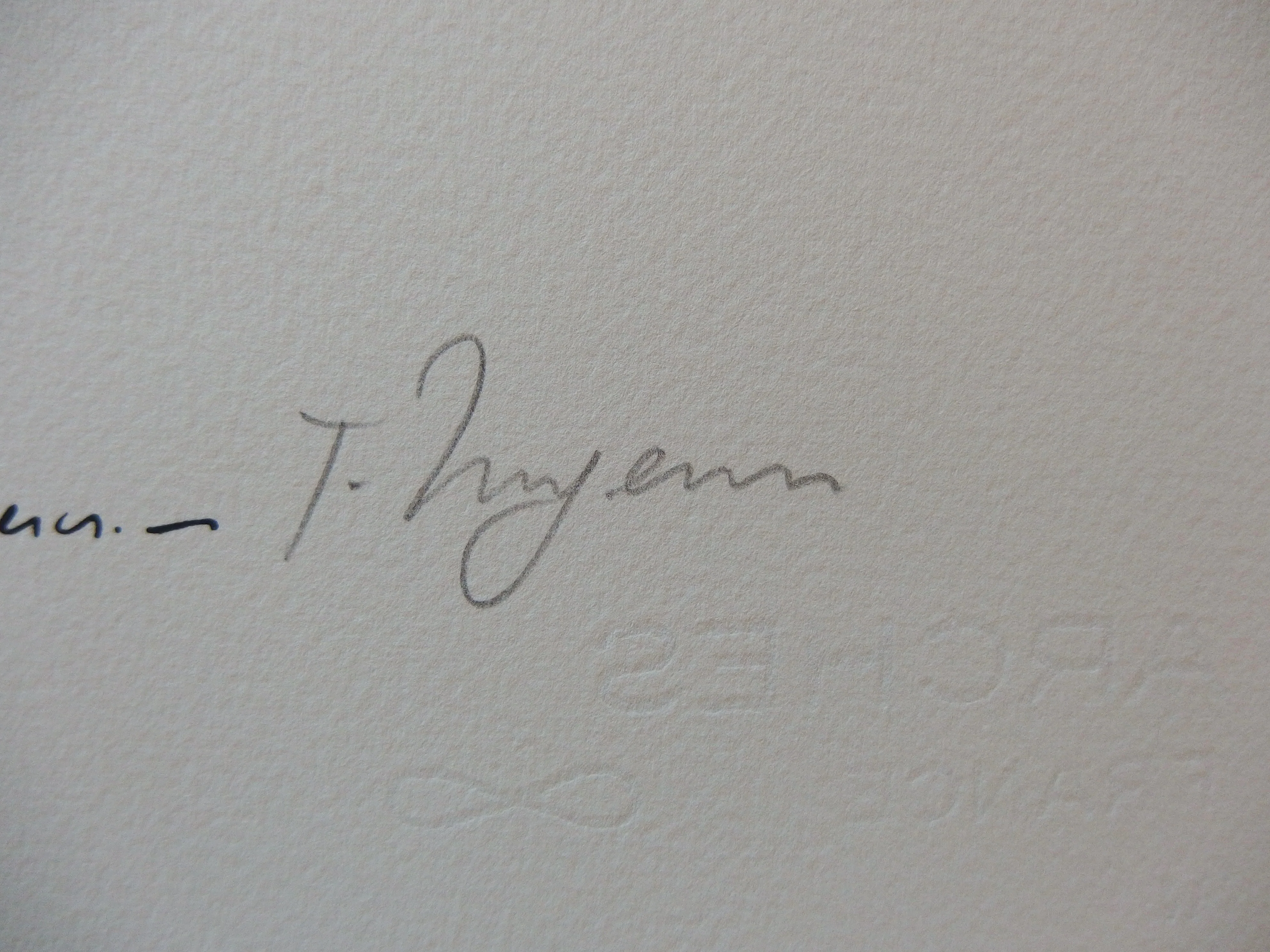 Tomi UNGERER : Toujours parmi nous, Sérigraphie originale signée - Image 2