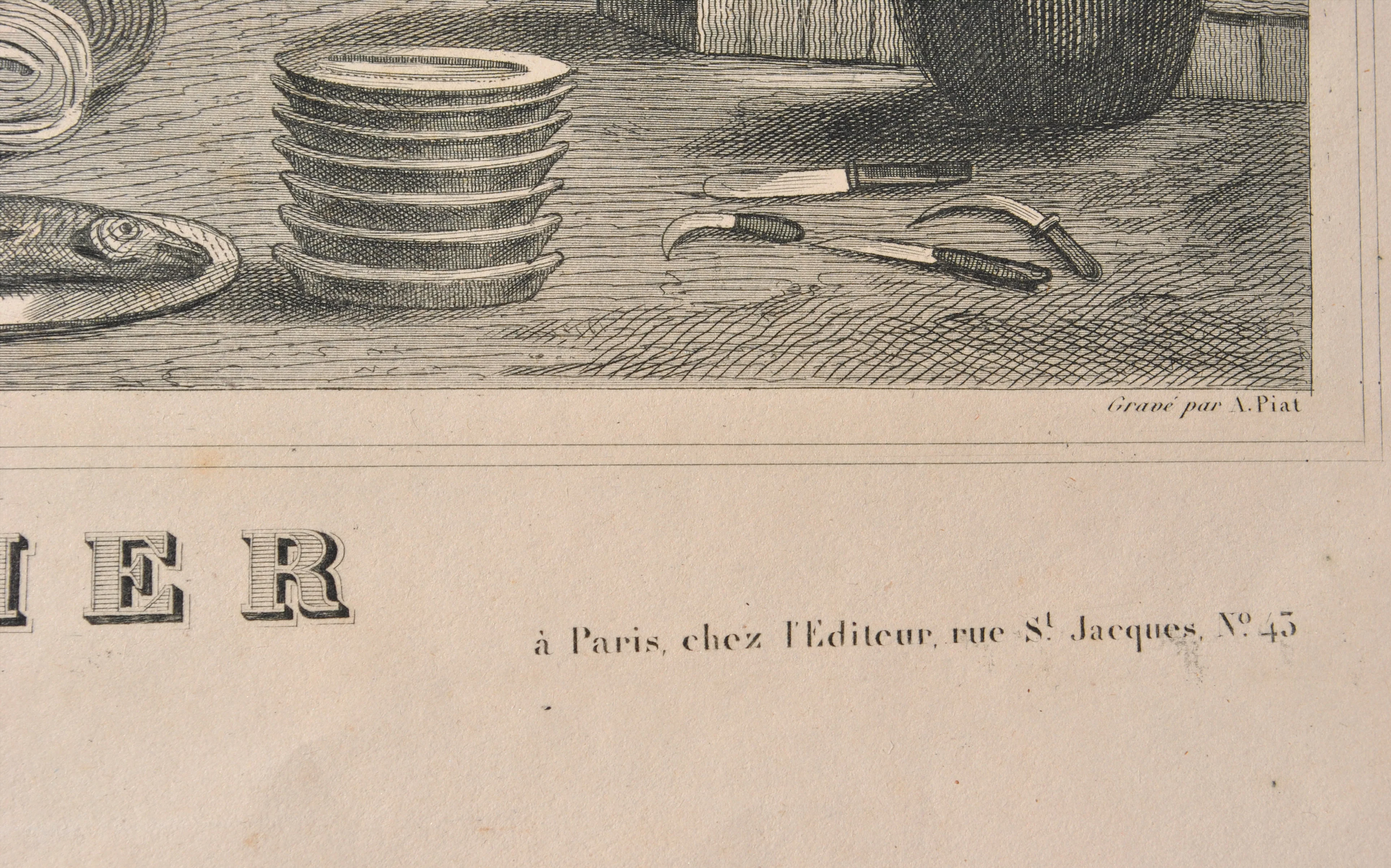 Victor LEVASSEUR : Carte ancienne du Cher et ses arrondissements, Gravure originale - Image 4