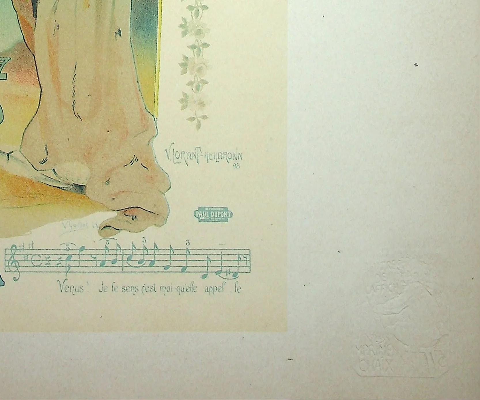 Vincent LORANT-HEILBRONN : Messaline, Lithographie originale signée - Image 2