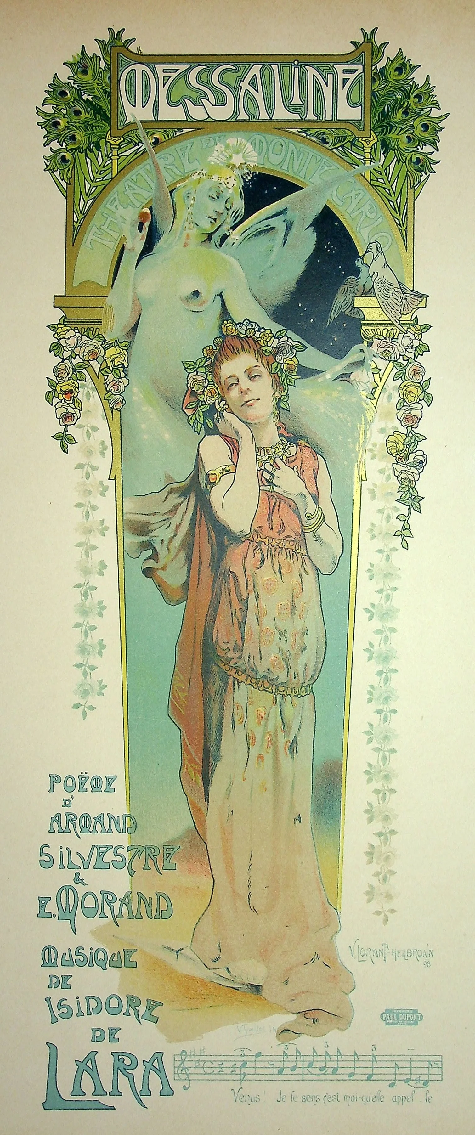 Vincent LORANT-HEILBRONN : Messaline, Lithographie originale signée - Image 3
