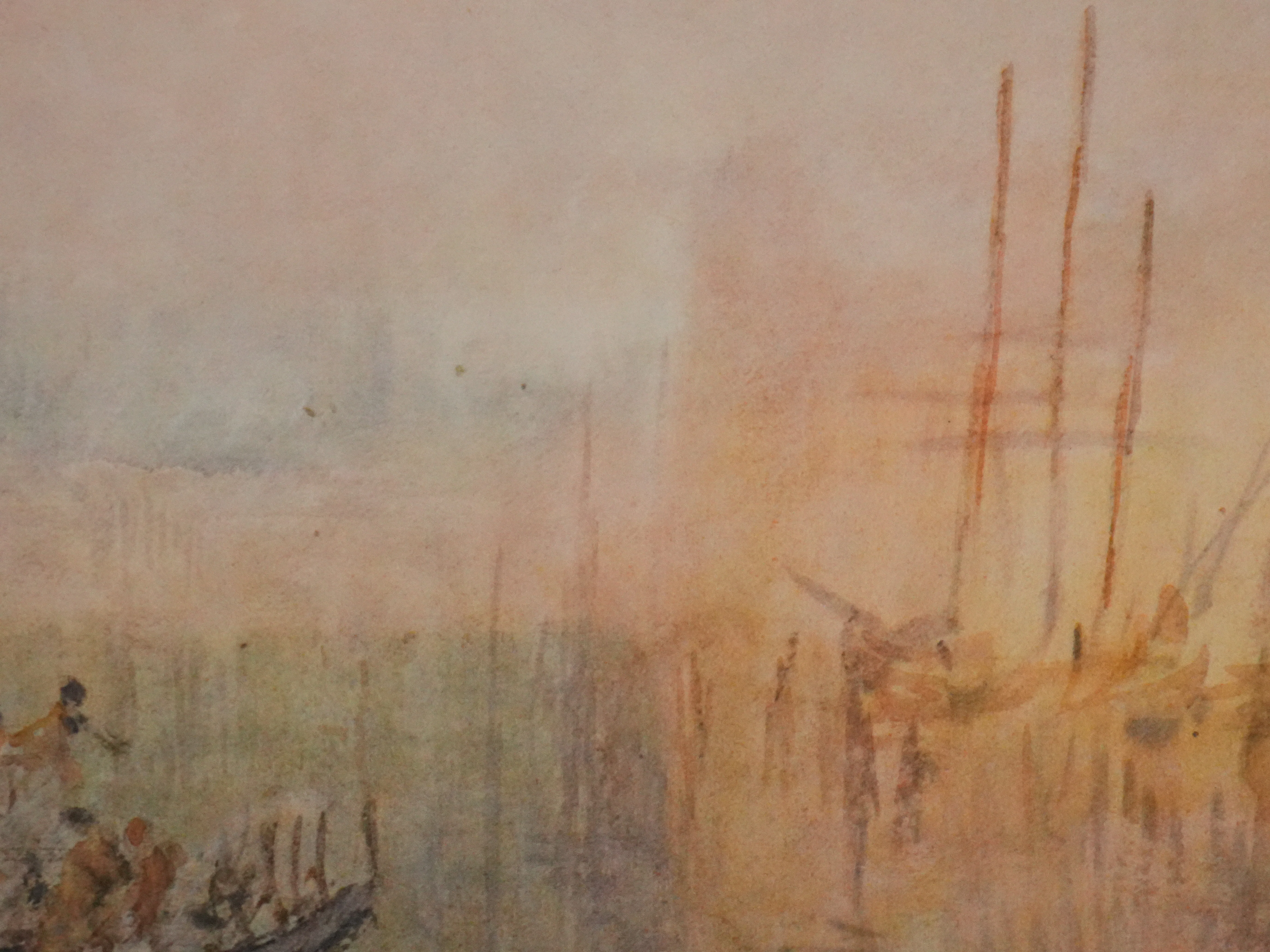 William TURNER : Venise, L'entrée du Grand Canal, Lithographie - Image 5