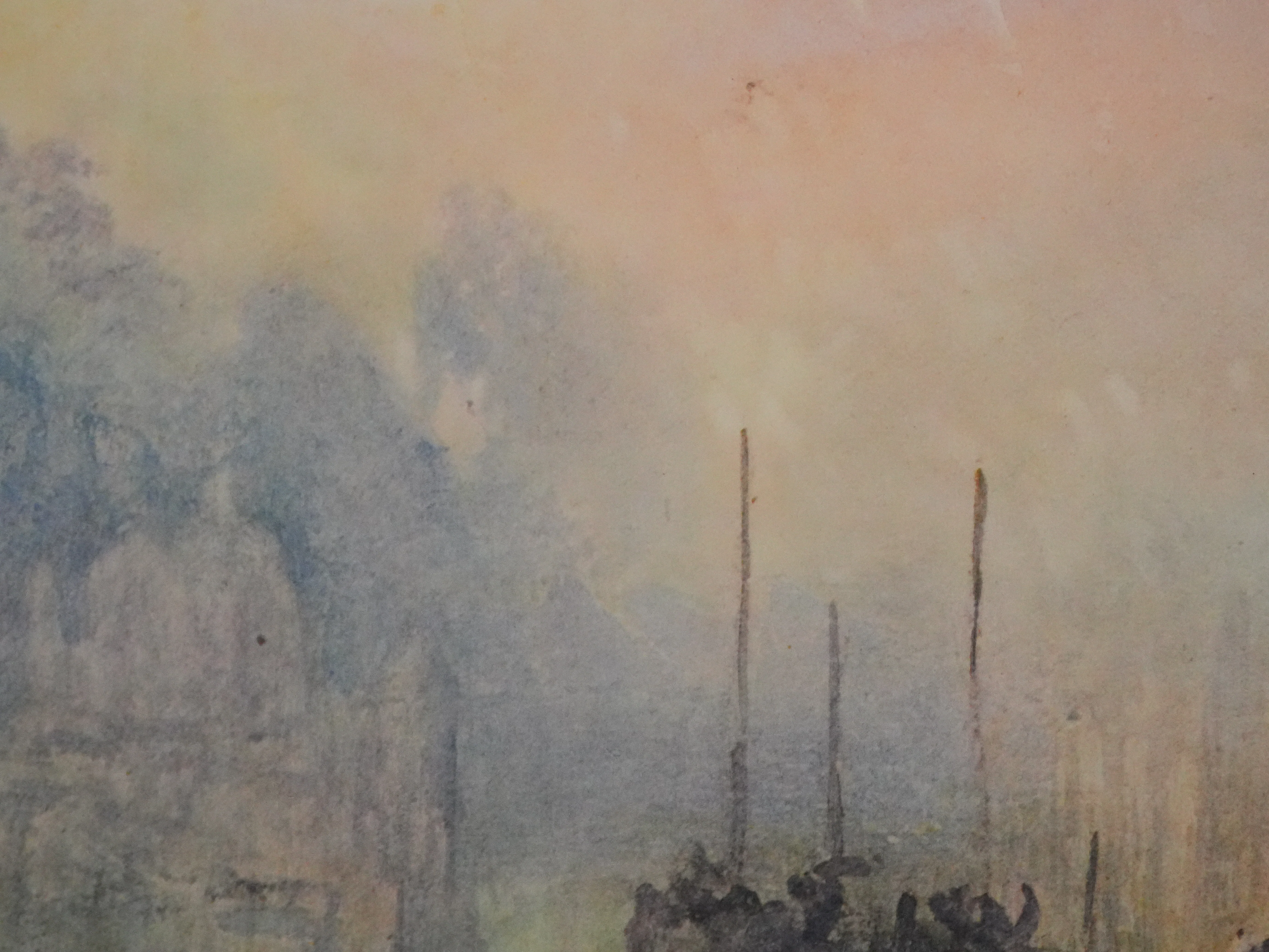 William TURNER : Venise, L'entrée du Grand Canal, Lithographie - Image 8