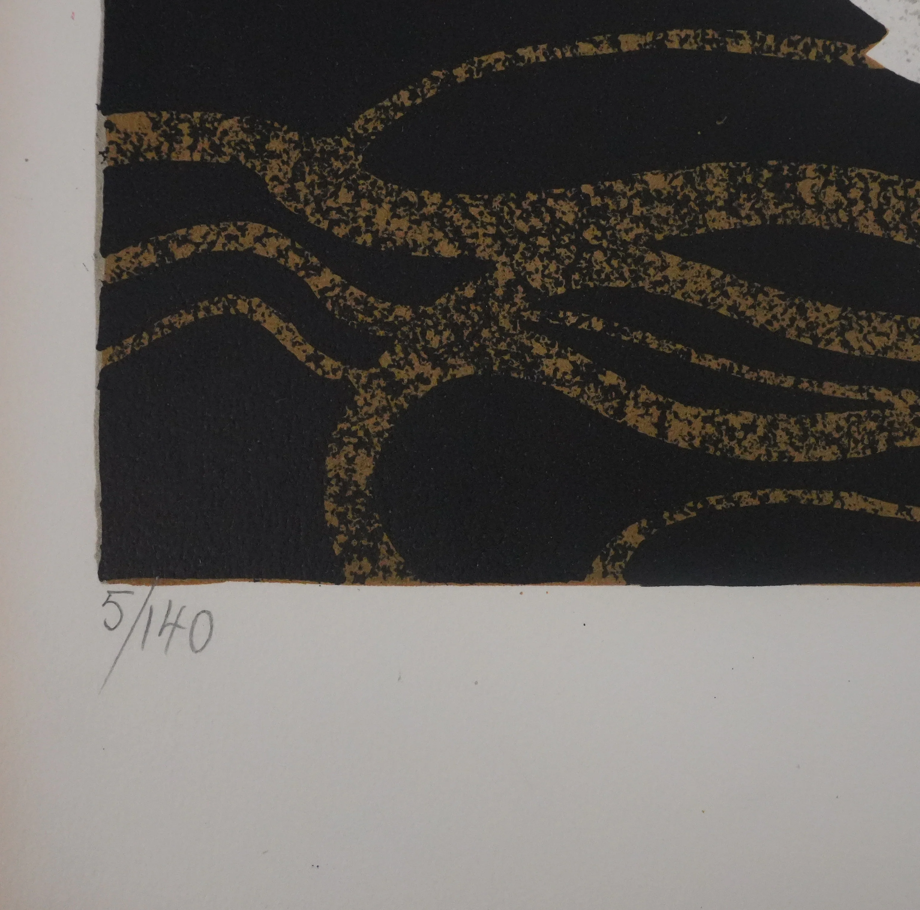 Yves GANNE : Les coquelicots devant la mer, Lithographie originale signée - Image 7