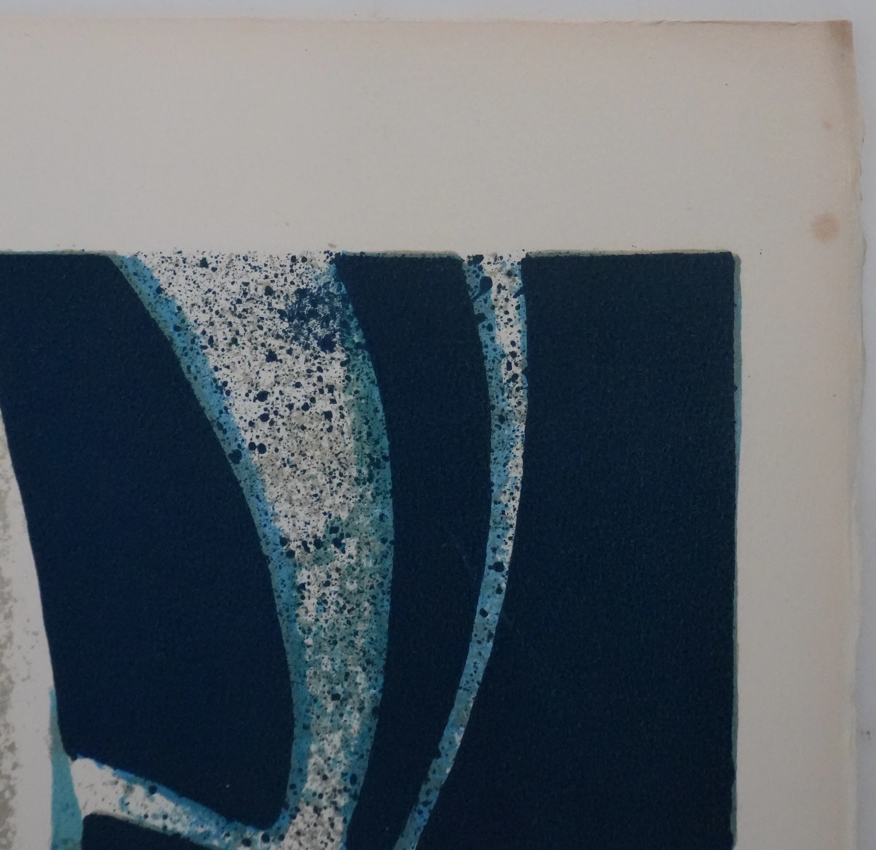 Yves GANNE : Les coquelicots devant la mer, Lithographie originale signée - Image 8